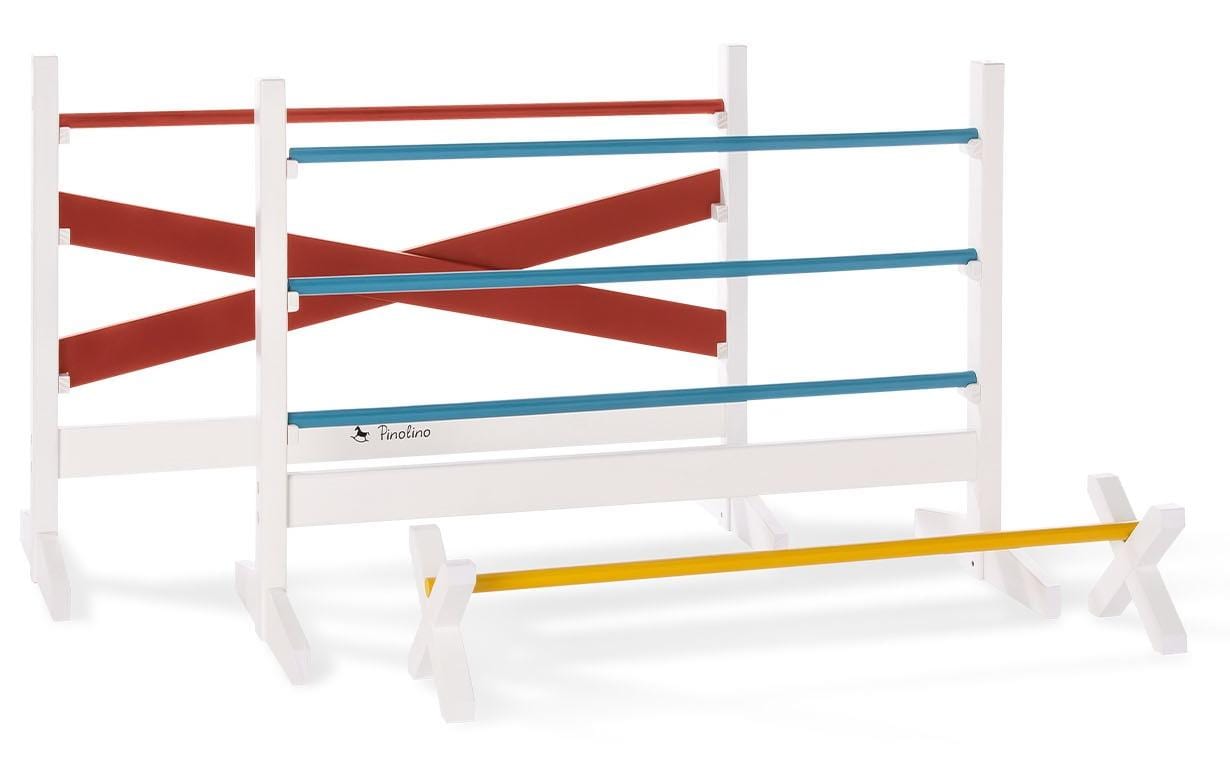 Pinolino Kinderträume Jumper Hindernishürden – 89,0 × 62,0 × 34,0 cm – ab 3 J. – Holz, mehrfarbig, FSC, CE