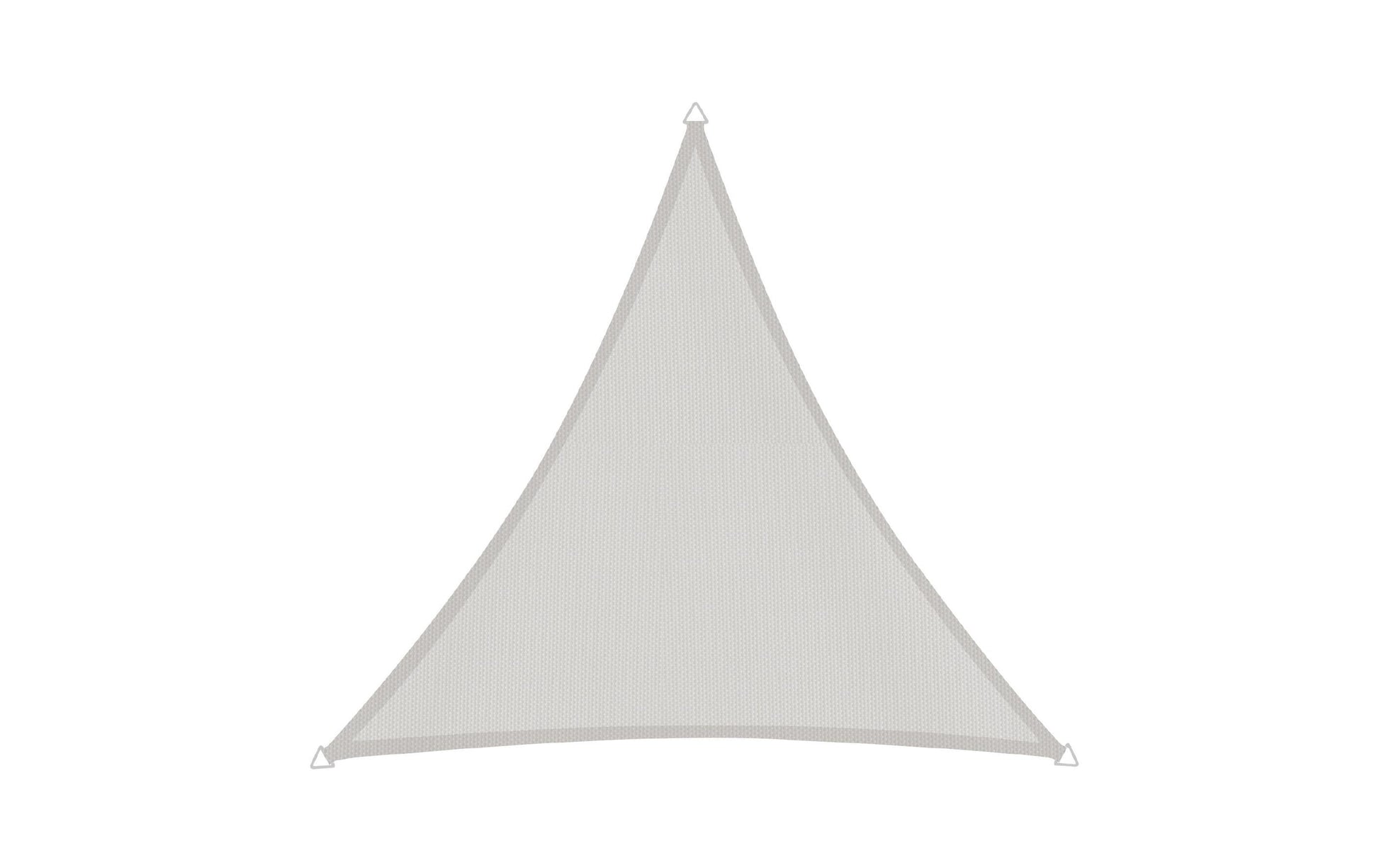 Windhager Sonnensegel (Dreieck) – 300 × 300 cm, grau, Polyester, 180 g/m²