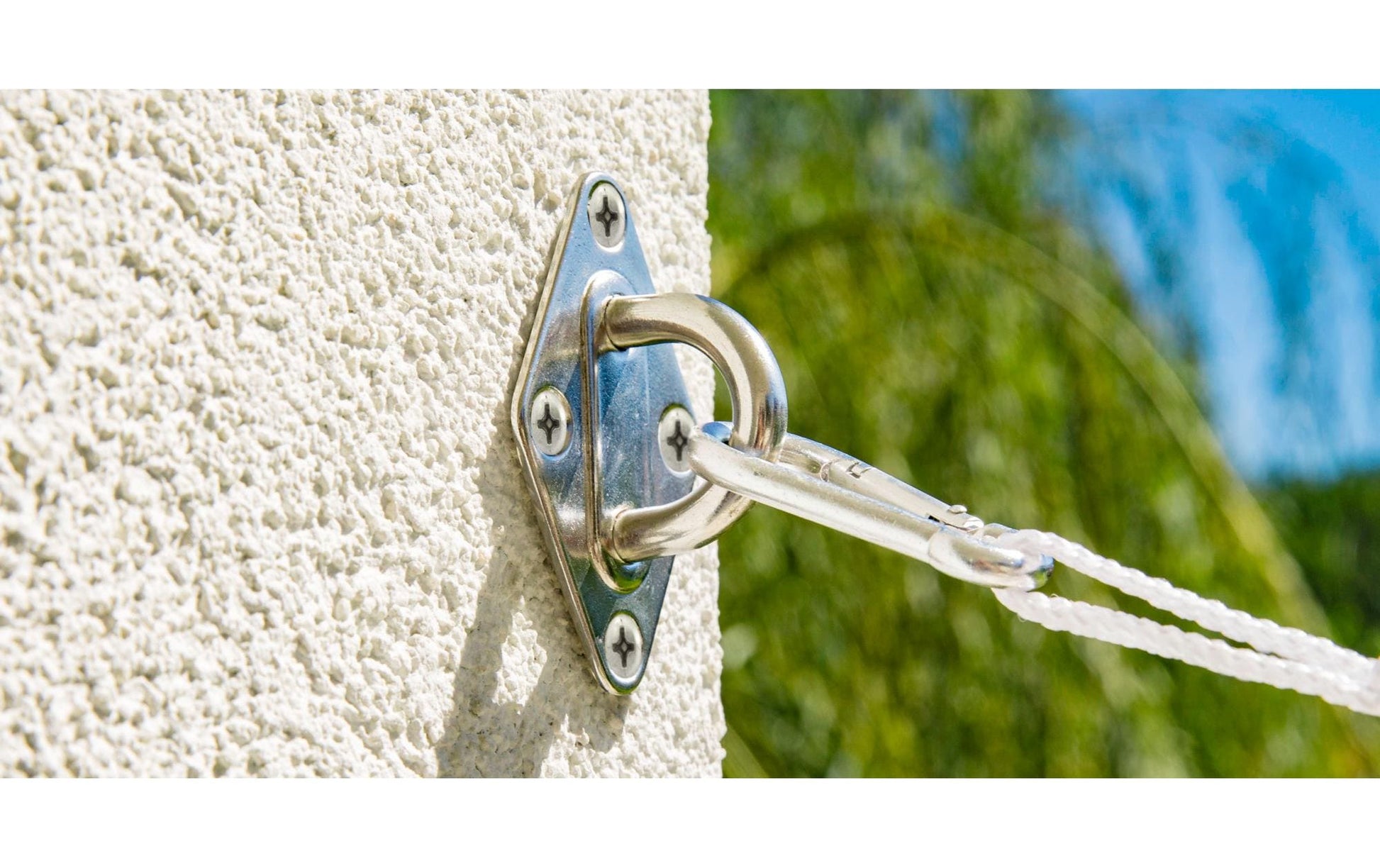 Windhager Halte-Öse (Zeltanker) – 27 × 79 × 49 mm, Edelstahl, Silber