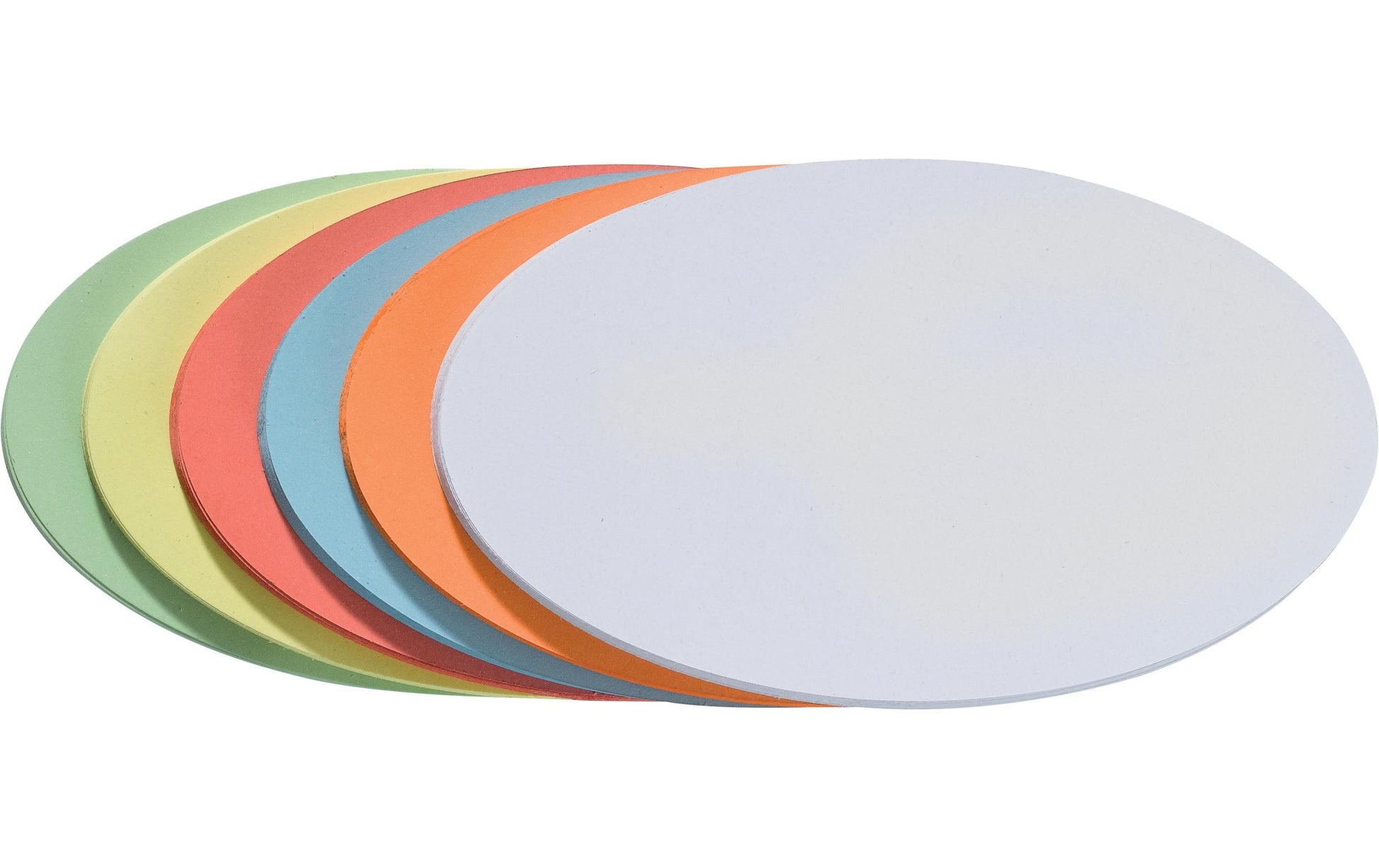 Franken Moderationskarte – oval – 190 × 110 mm, 250 Karten, sortiert