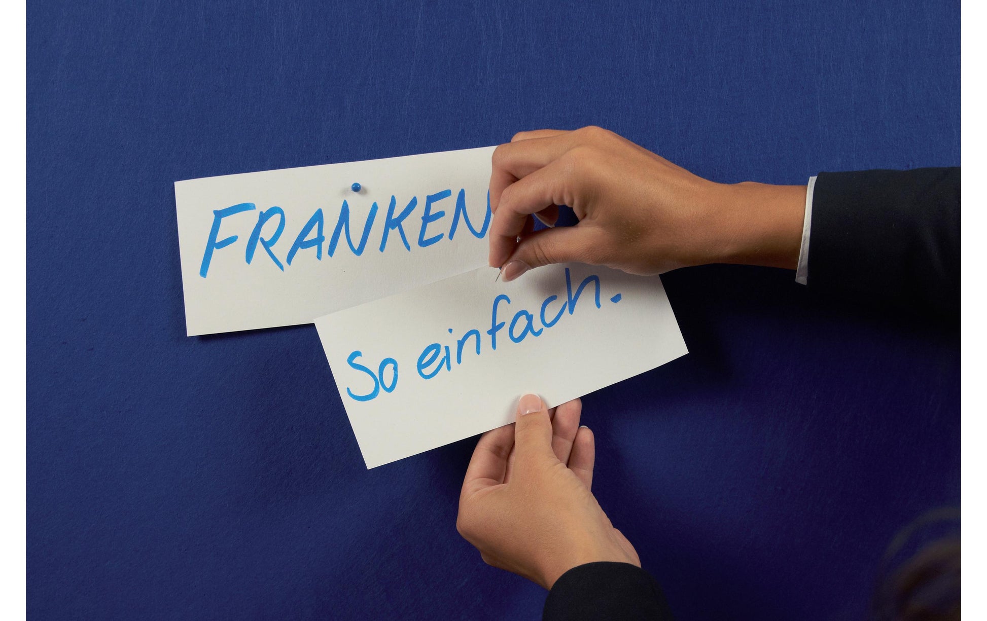 Franken Moderationskarten Rechteck – 9,5 × 20,5 cm, Gelb, 500 Stk.