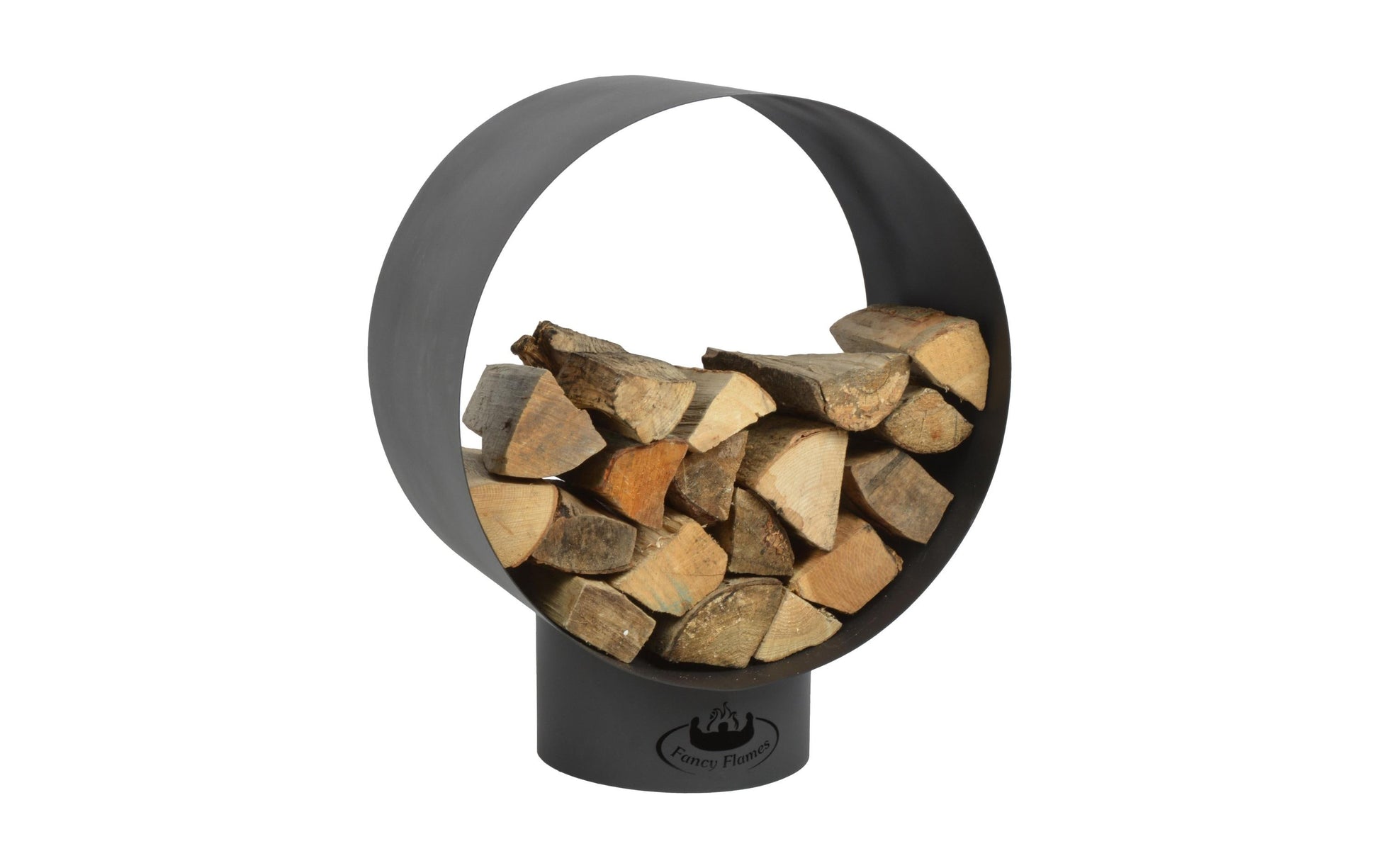 Esschert Design FF282 Aufbewahrungsbox – Stahl – Schwarz – für Holzkamin – 582 × 720 × 380 mm