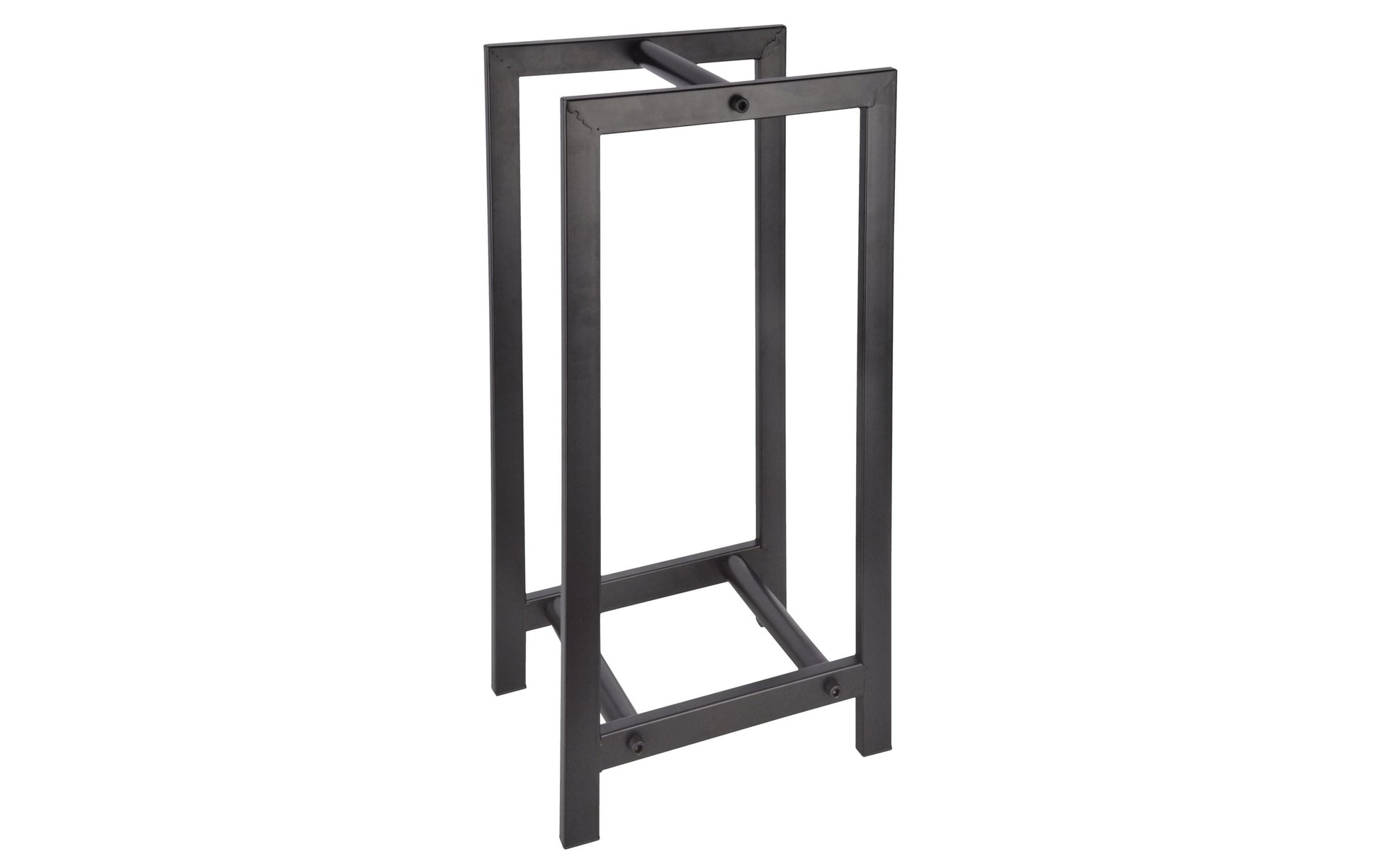 Esschert Design FF232 Aufbewahrungskorb – Stahl – Schwarz – 300 × 597 × 235 mm
