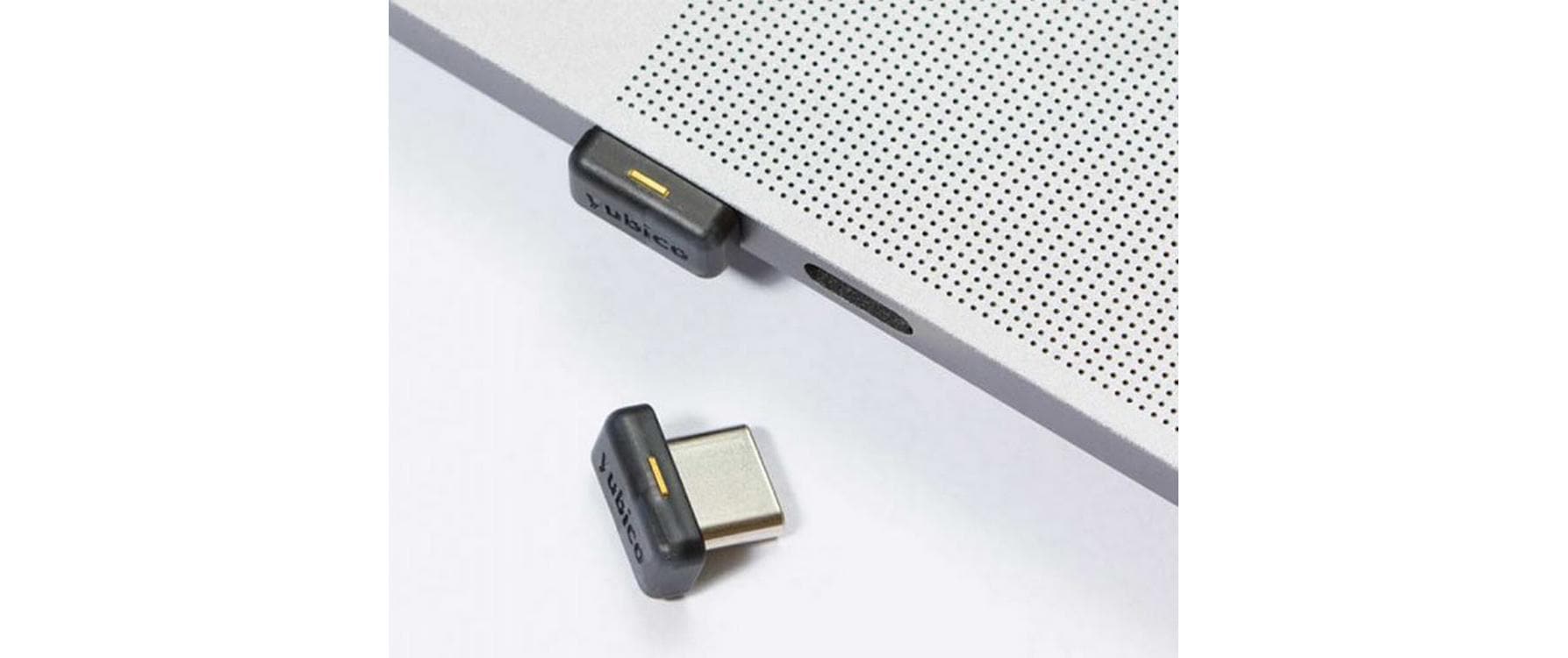 Yubico USB-Sicherheitsschlüssel – USB-C – Schwarz – für Windows, Mac OS, Linux
