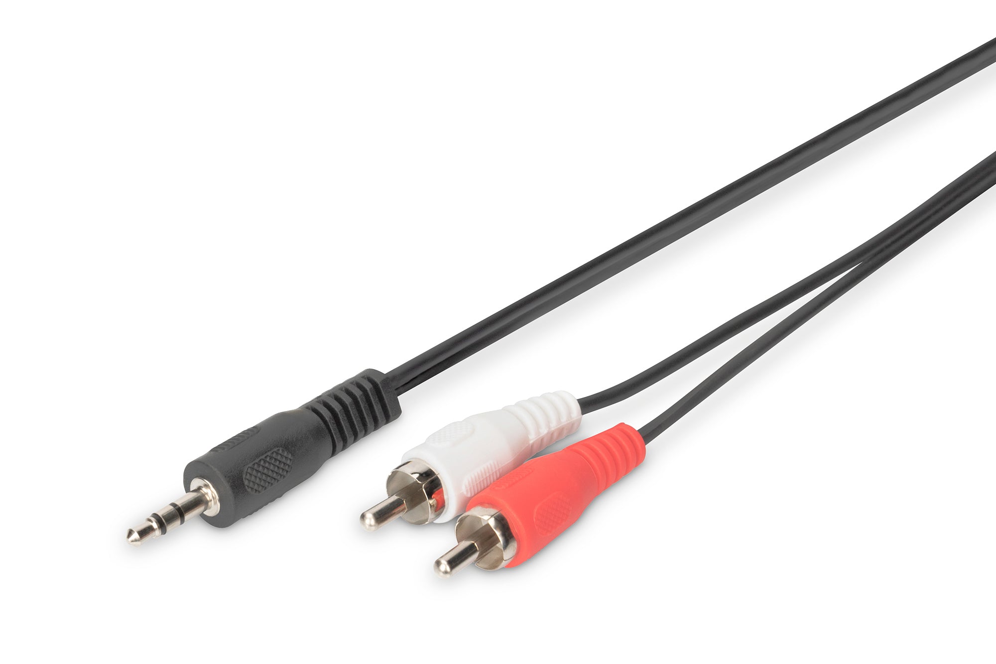 Digitus Audiokabel 2×RCA auf 2×RCA – 5,00 m, unsymmetrisch