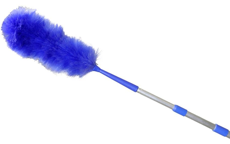 Edi Baur Staubwedel Profi – Polypropylen – Blau – 235 cm