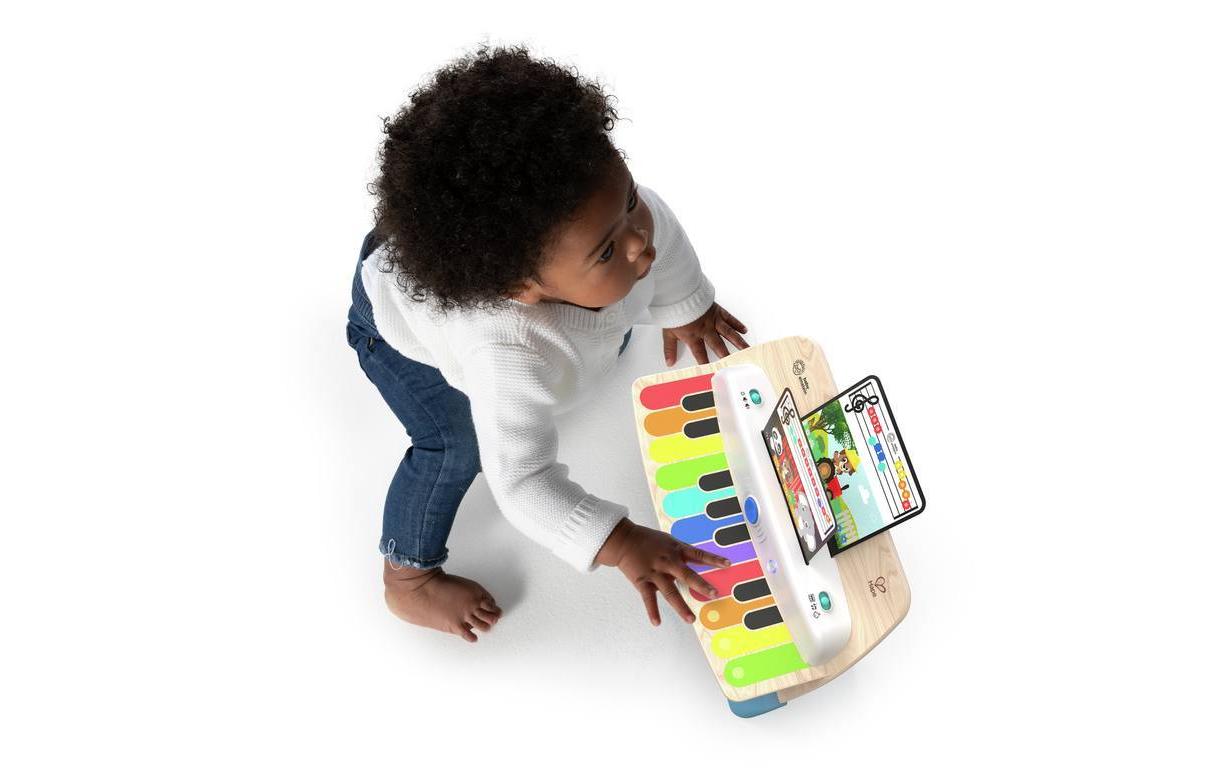 Hape Deluxe Magic Touch Piano – 36 cm – Holz – Mehrfarbig – ab 0,5 J.