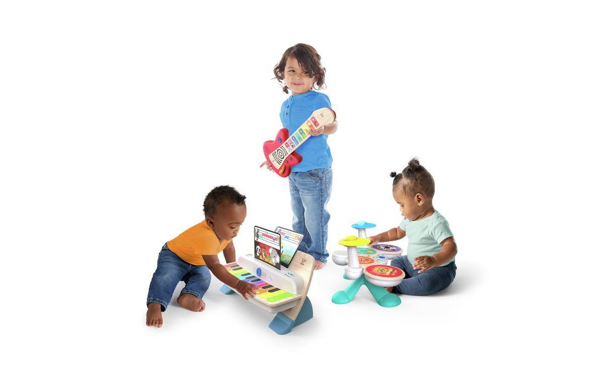 Hape Deluxe Magic Touch Piano – 36 cm – Holz – Mehrfarbig – ab 0,5 J.