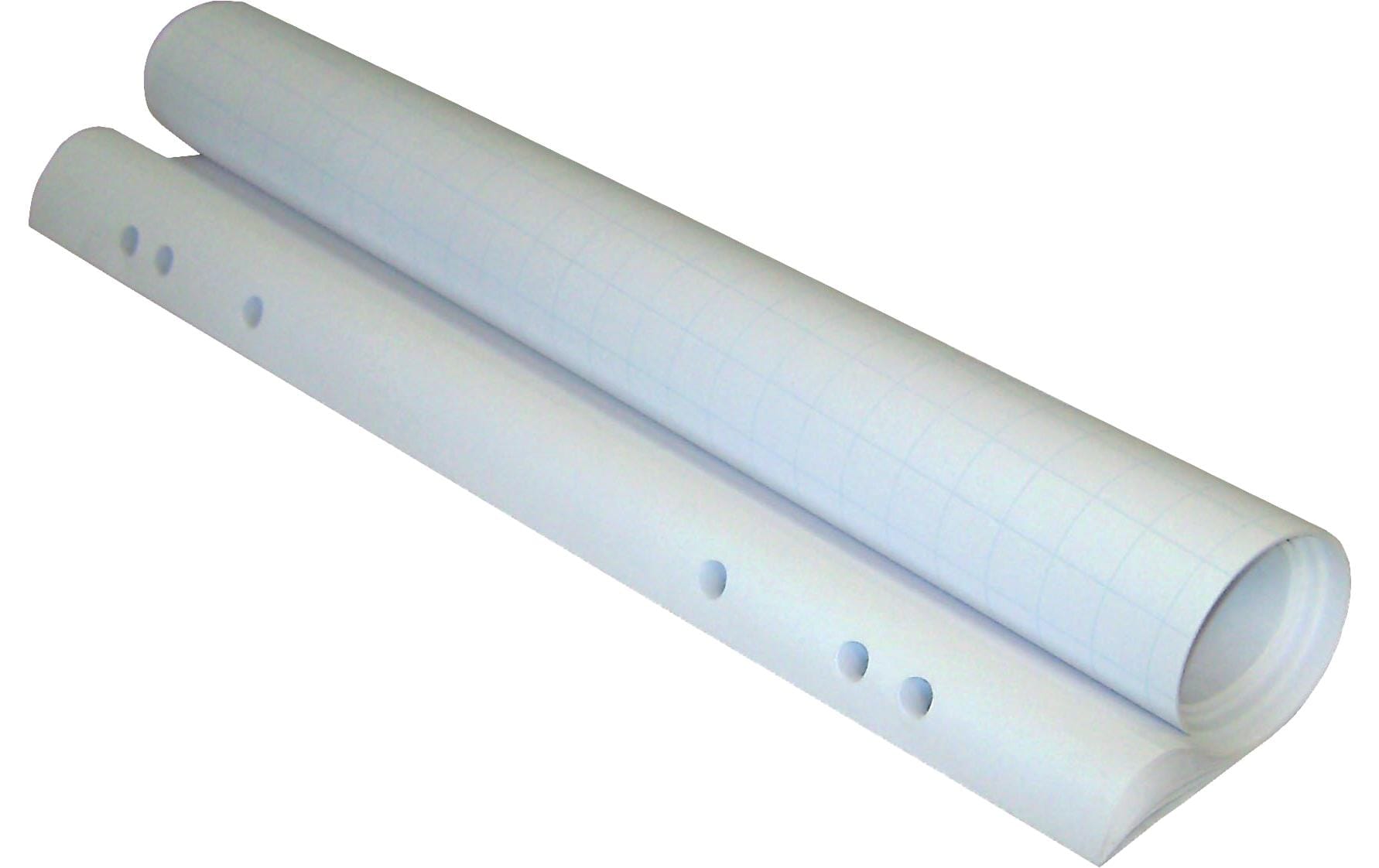 Franken Flipchart-Block F2130 – 68 × 98 cm, 20 Blatt/Block, 5 Blöcke, kariert, weiss, mit Lochung