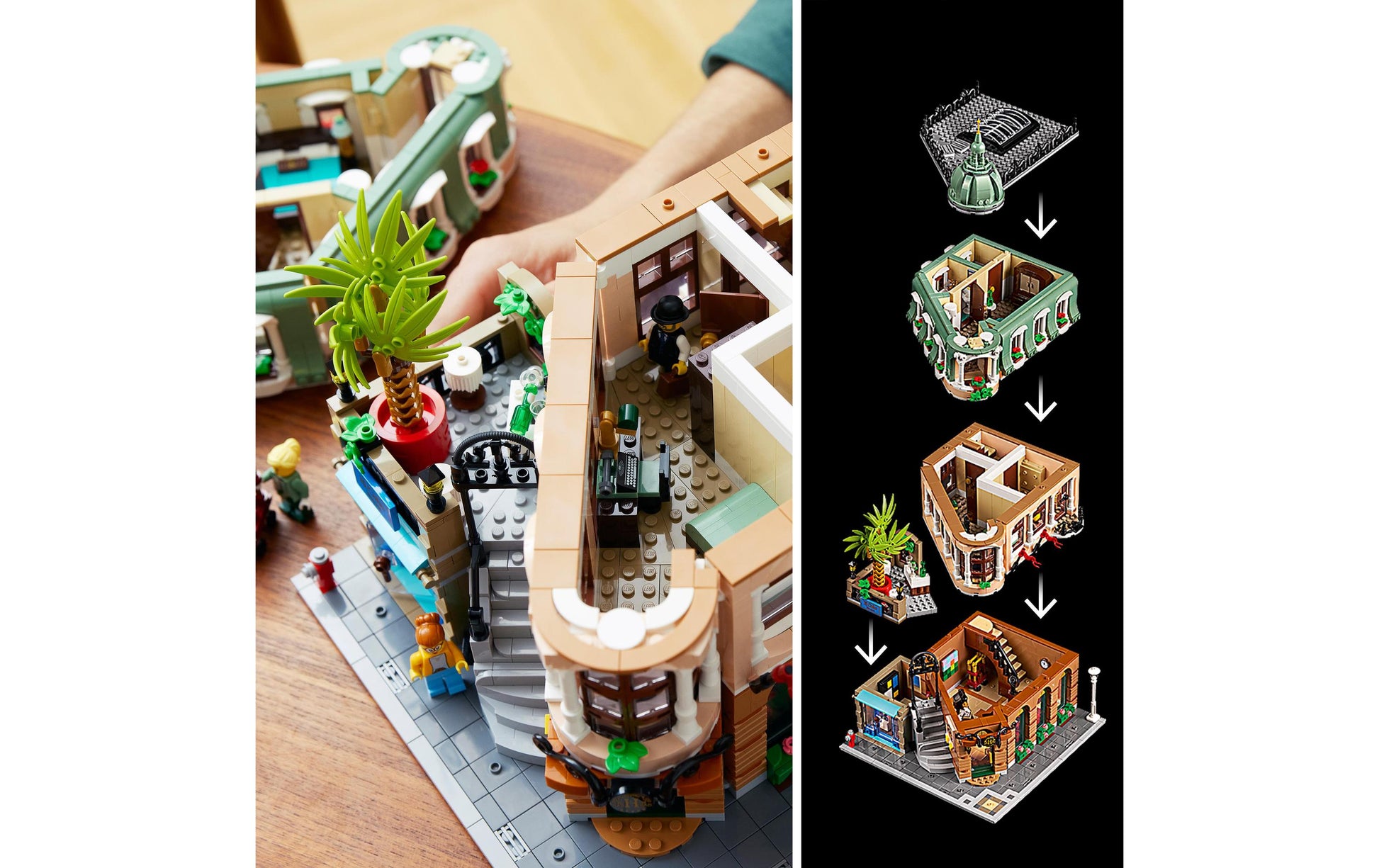 LEGO Creator Expert Boutique-Hotel – 3D-Puzzle – 3066 Teile – Ab 18 Jahren