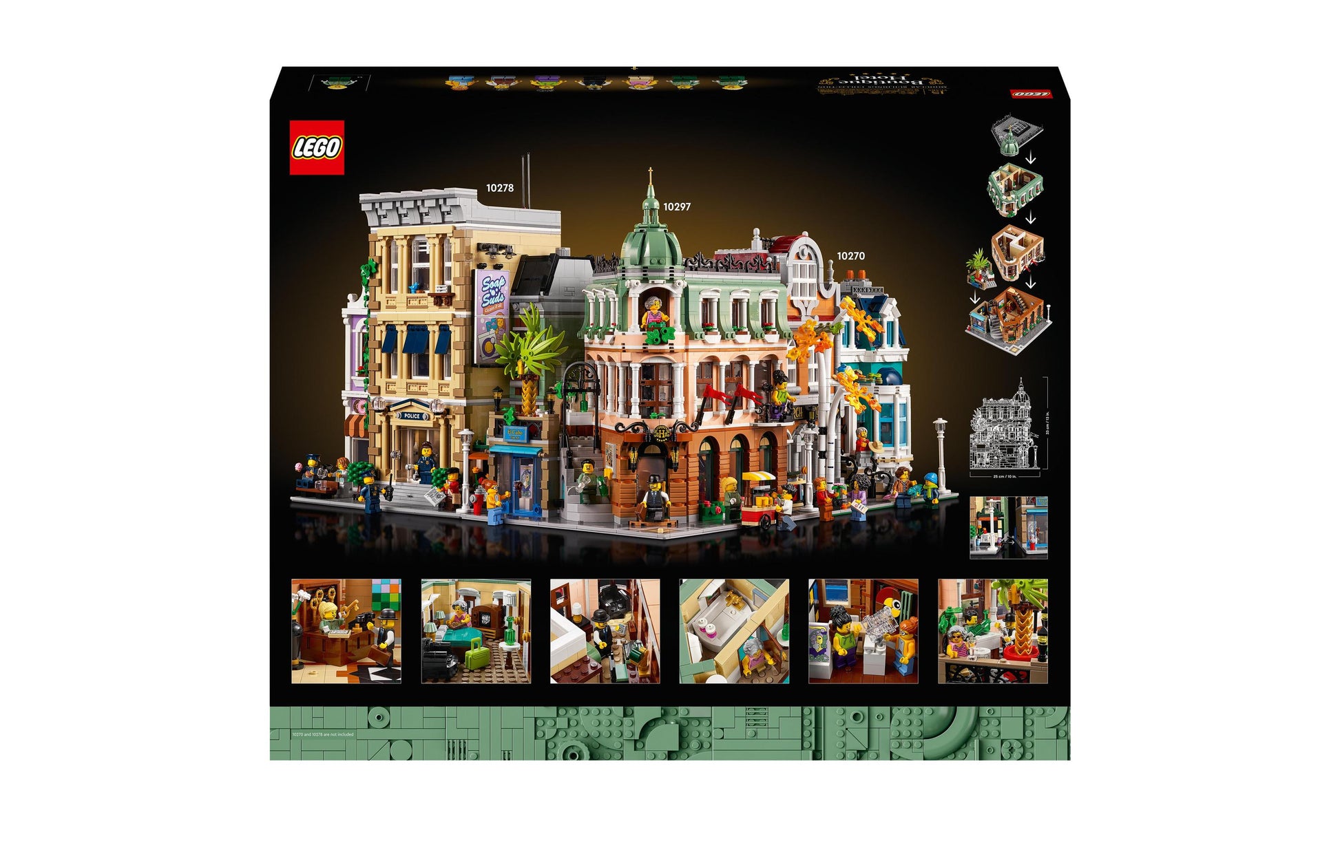 LEGO Creator Expert Boutique-Hotel – 3D-Puzzle – 3066 Teile – Ab 18 Jahren
