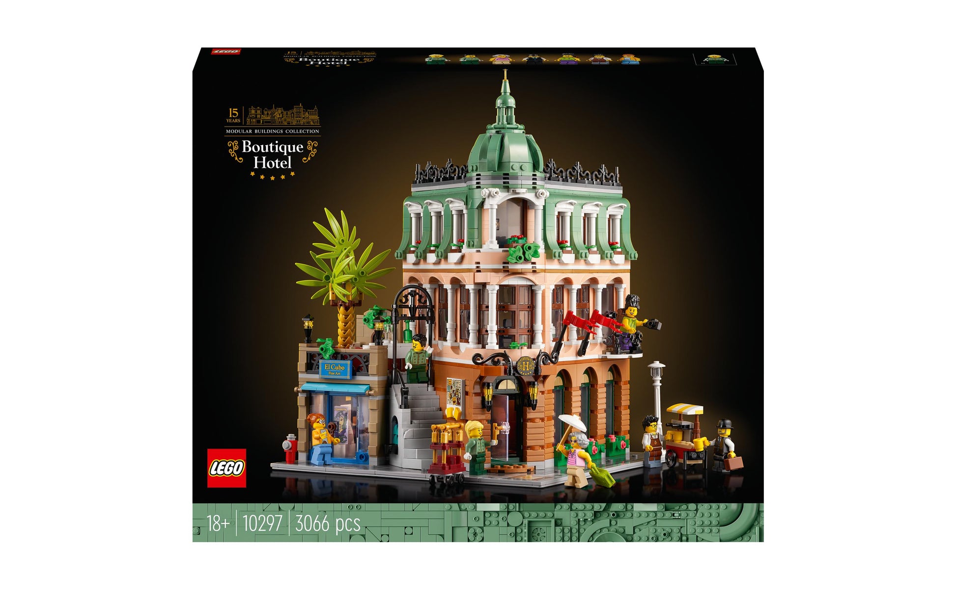 LEGO Creator Expert Boutique-Hotel – 3D-Puzzle – 3066 Teile – Ab 18 Jahren