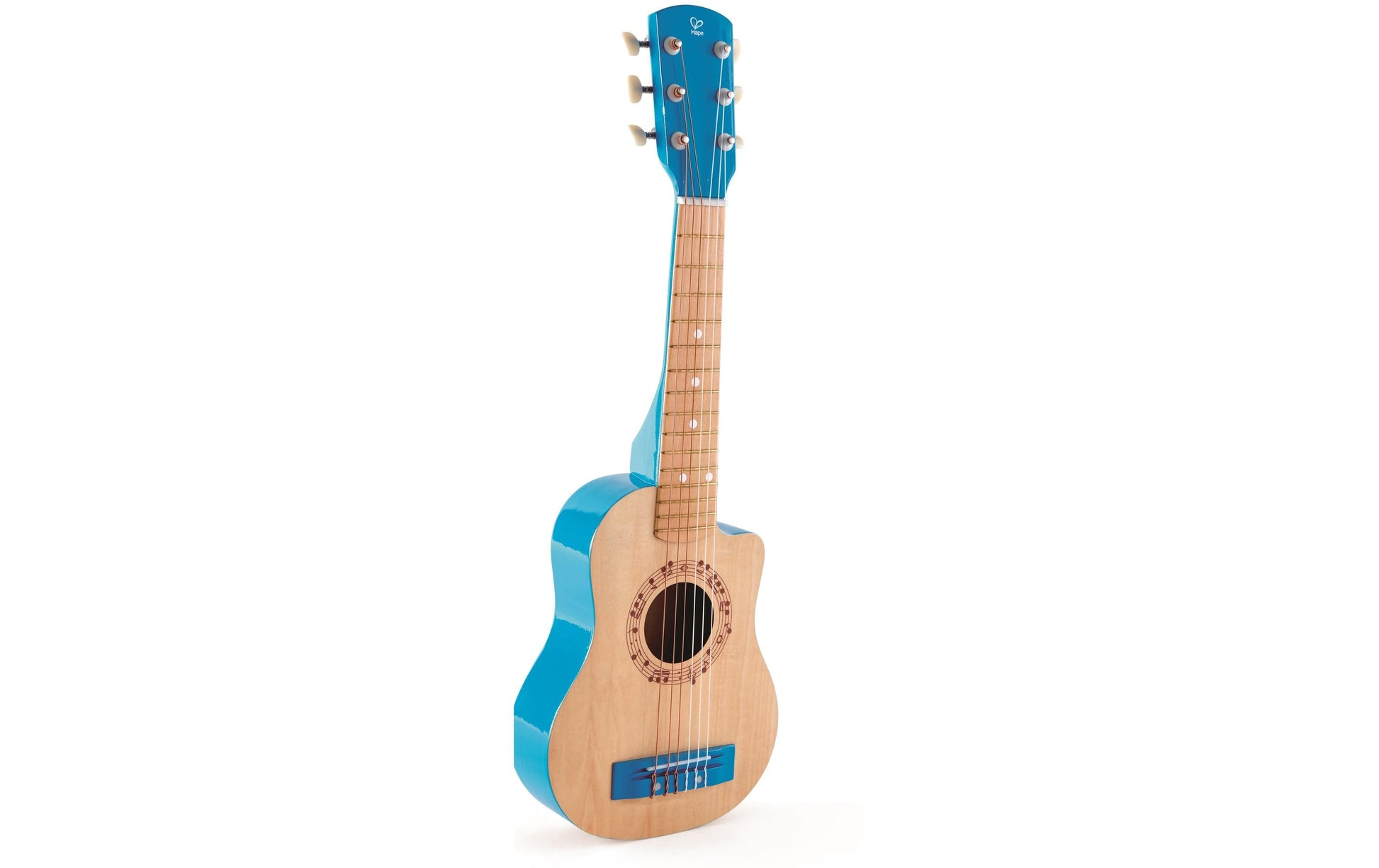 Hape Gitarre Blaue Lagune – ab 3 Jahren – Nylon, Holz – blau