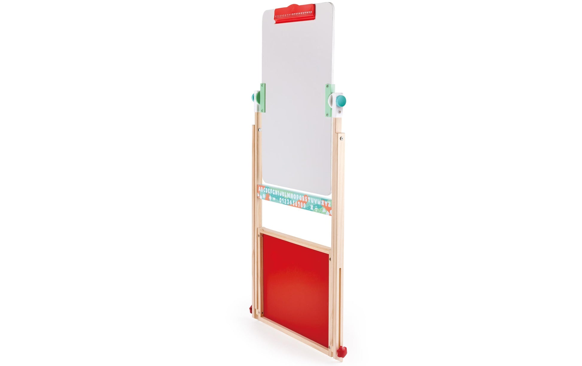 Hape Staffelei, dreh- und klappbar, doppelseitig, Holz/Kunststoff, 109,2 × 48,3 × 2,5 cm