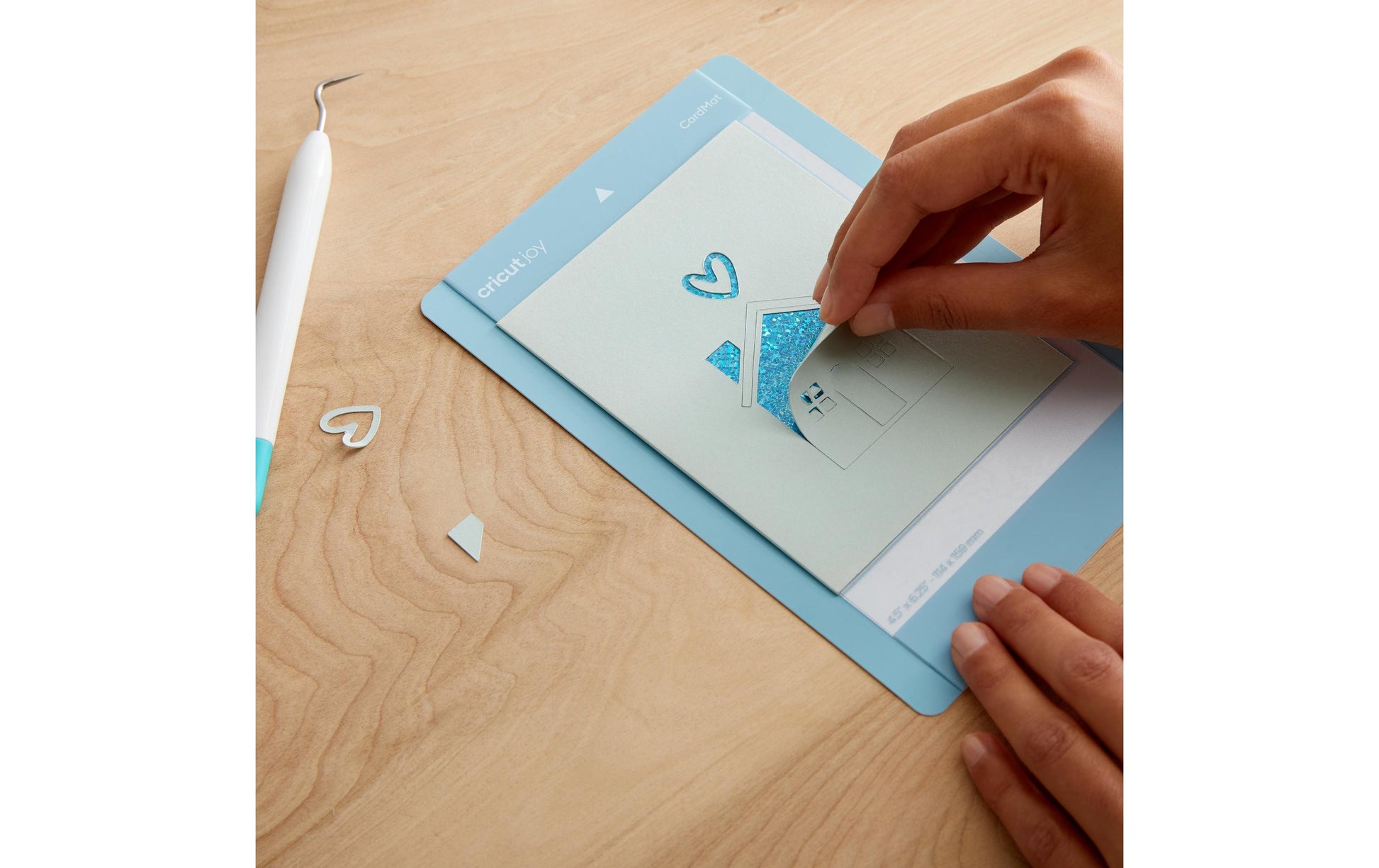 Cricut Klebekartenset – für Cricut Joy – 108 × 140 mm – sortiert – Set, 24-teilig