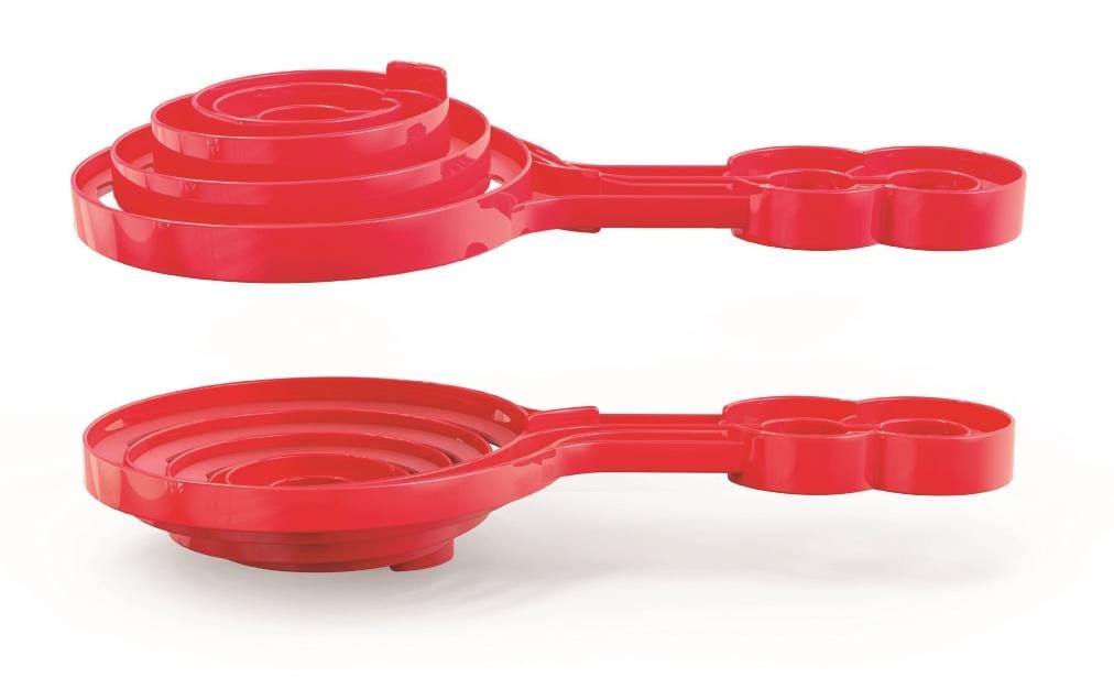 Hape QUADRILLA Super Spiralburg Murmelbahn – 129-teilig – ab 4 Jahren – Kunststoff, Glas, Holz – mehrfarbig