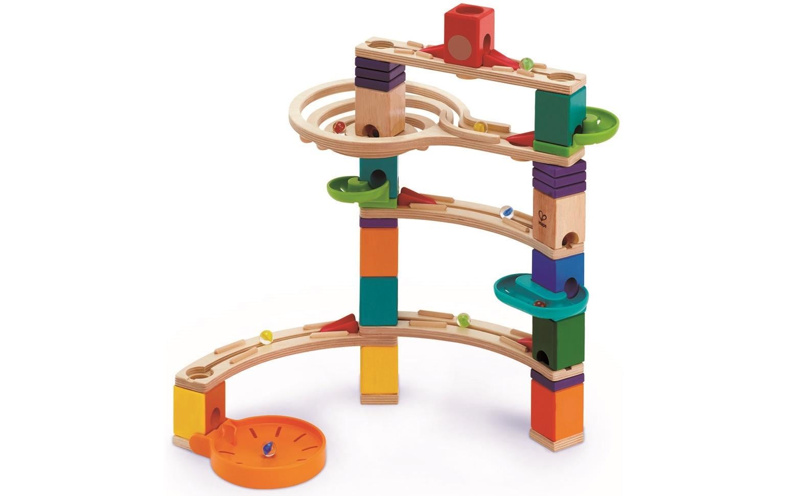 Hape Murmelbahn – 94-teilig – ab 4 Jahren – Kunststoff, Glas, Holz – mehrfarbig