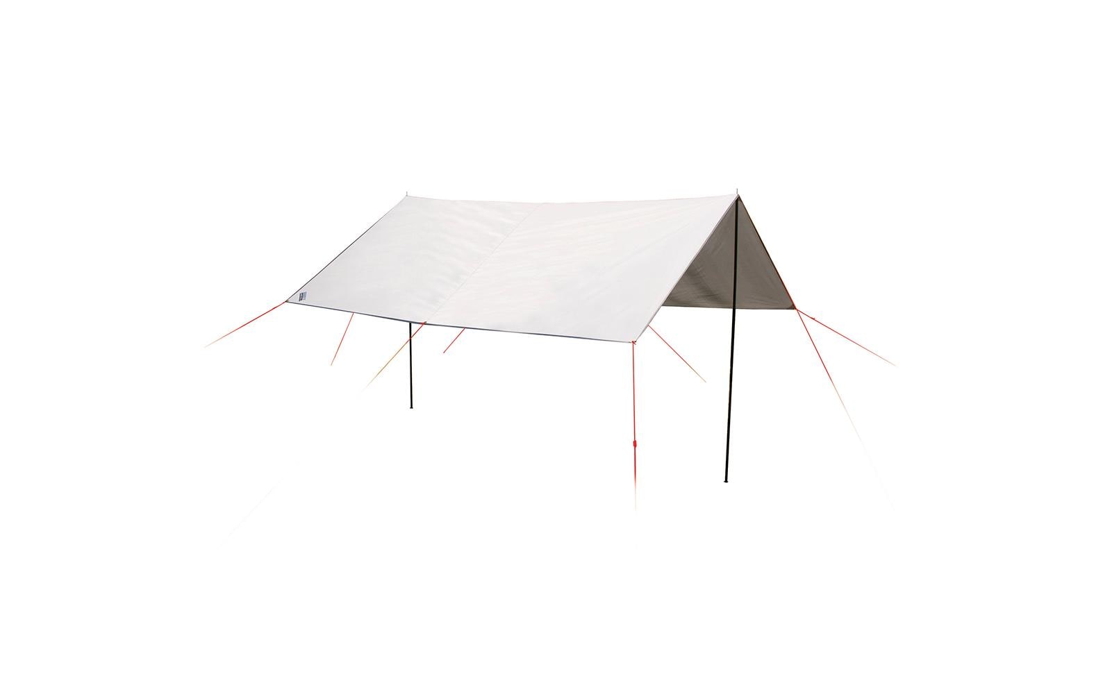 High Peak Sonnensegel Capri 3.0 – rechteckig, verstärkte Kordel – 280 × 300 cm – Aluminium – Polyester