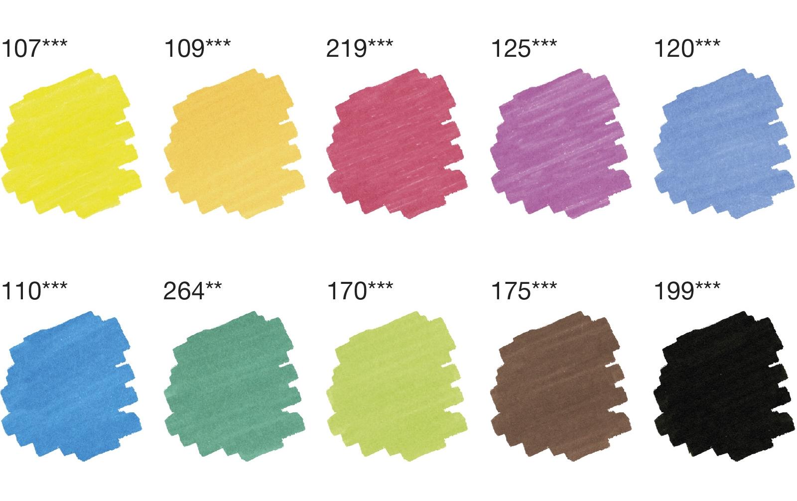 Faber-Castell PITT artist pen Brush Pen, Doppelspitze – Pinsel + 0,8 mm, wasserfest, 10 Farben