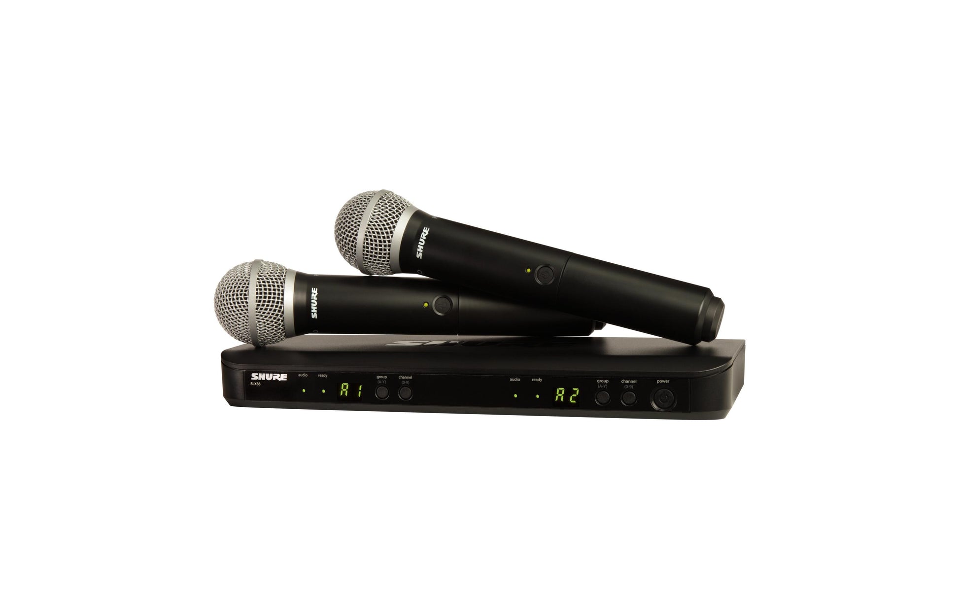 Shure BLX288E/PG58-M17 – Mikrofon-Set, 2er-Set, XLR, Niere, Dynamisch