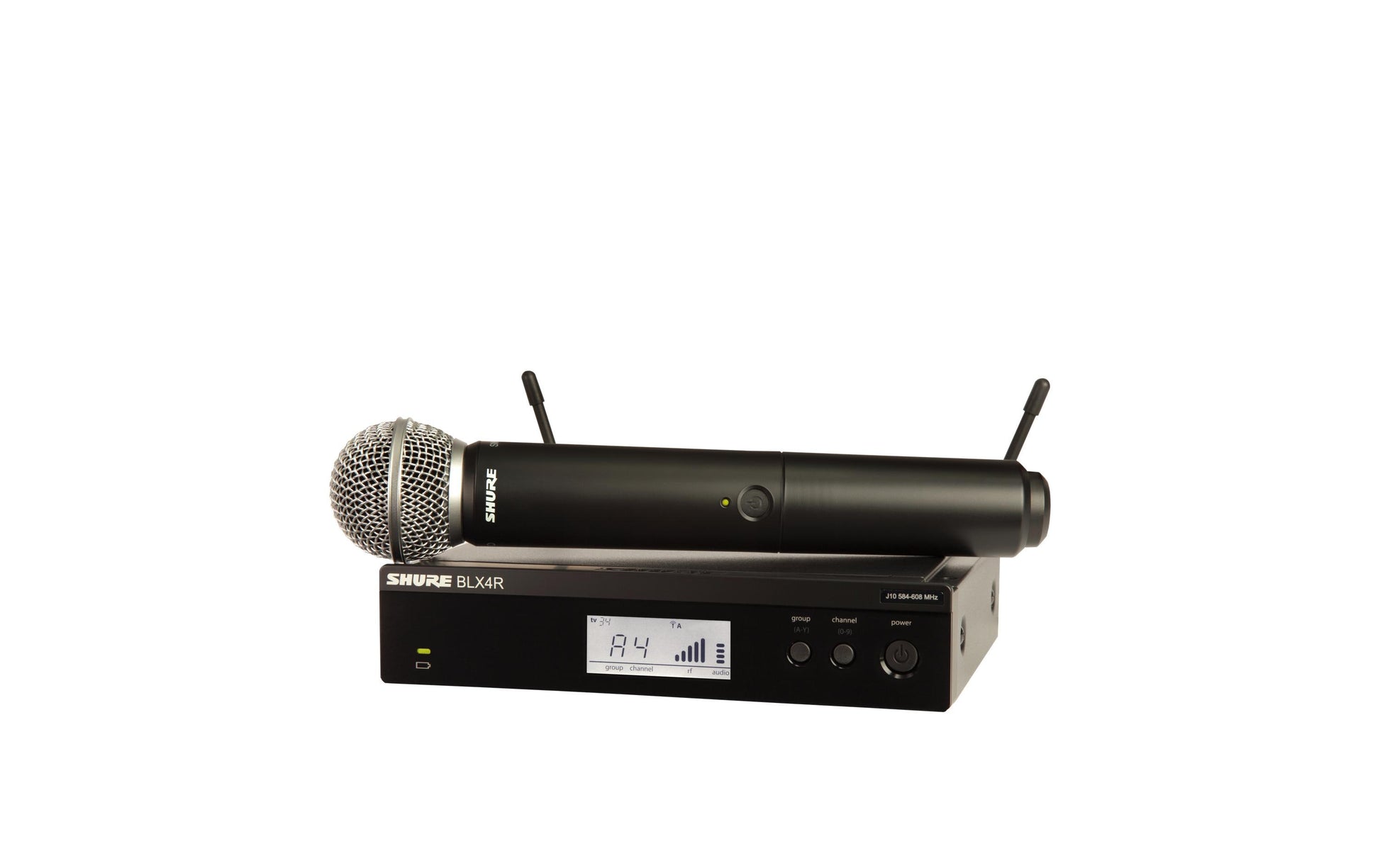Shure BLX24RE/SM58-M17 – Mikrofon-Set, XLR, Niere, Dynamisch