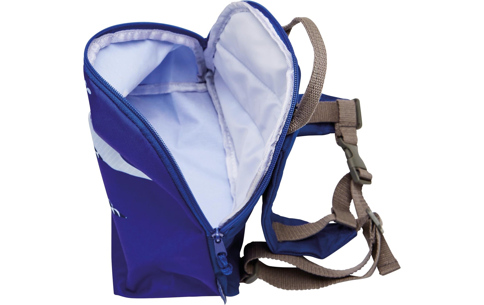 Herlitz Kindergartenrucksack – 6,5 l, Polyester, Grau, Tiere