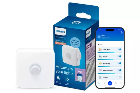 Philips by Signify PHI Bewegungsmelder – Bewegungsmelder – Bewegungssensor, WLAN, Innen – für WiZ