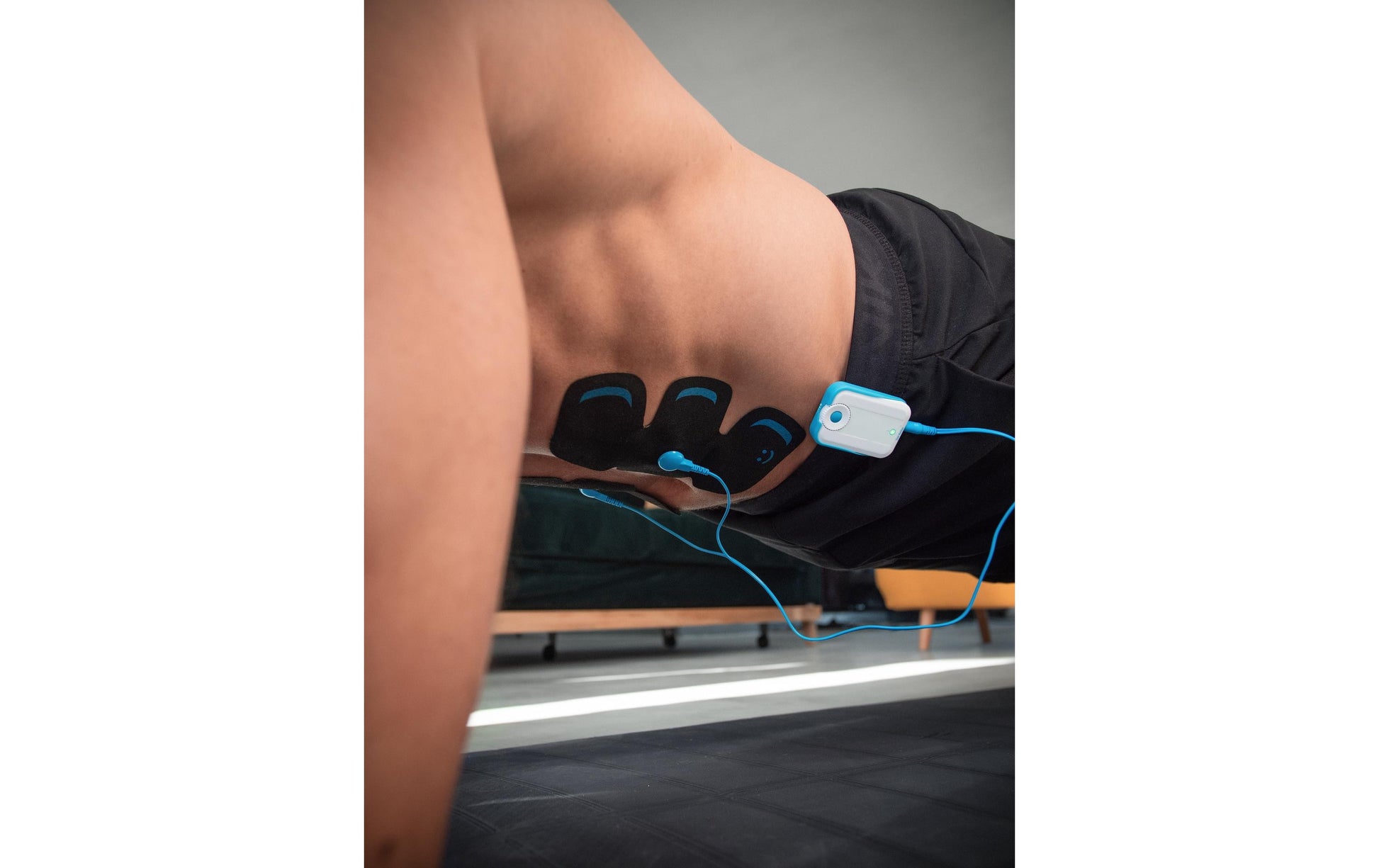 Bluetens Massagegerät (elektrisch) Power Pack – Elektrostimulation (EMS), 100 Programme – Schwarz