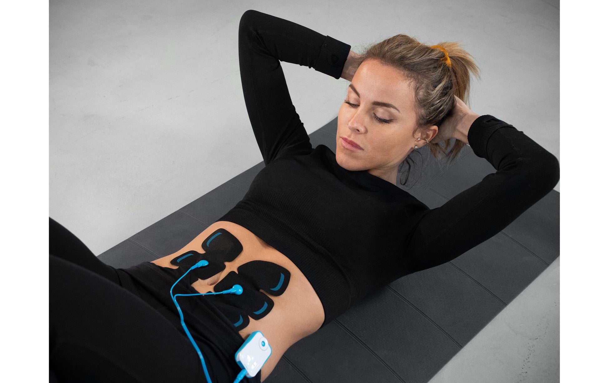 Bluetens Massagegerät (elektrisch) Power Pack – Elektrostimulation (EMS), 100 Programme – Schwarz