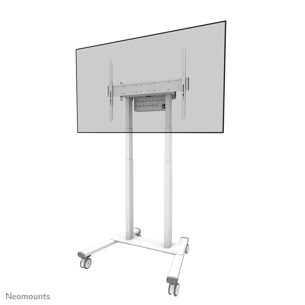 Neomounts FL55-875WH1 – Trolley, motorisiert, für 55–100″, VESA 100×100–800×600, bis 110 kg