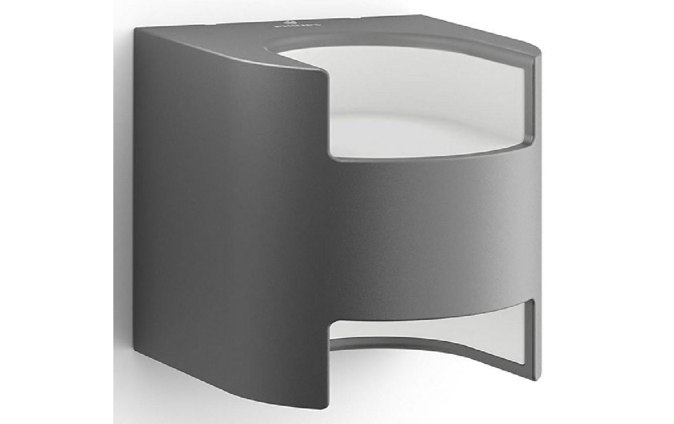 Philips by Signify Philips Aussenwandleuchte – 900 lm, 9 W, Warmweiss, 2700 K, IP44, Netzbetrieb, Anthrazit, Aluminium