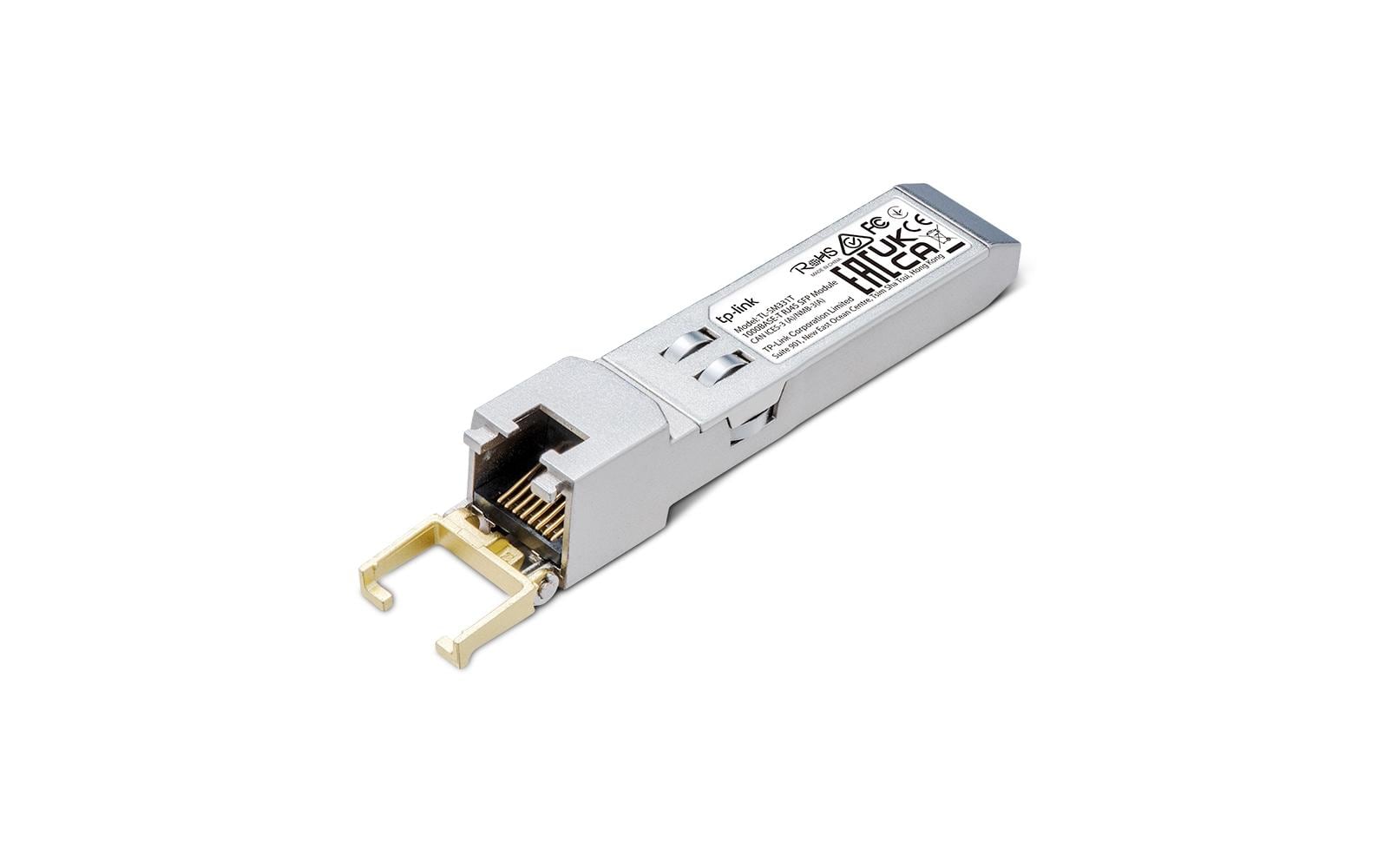 TP-Link Omada SM331T SFP-Transceiver – 1,25 Gbit/s, Multimode 50/125 µm, 850 nm, 300 m – Silber