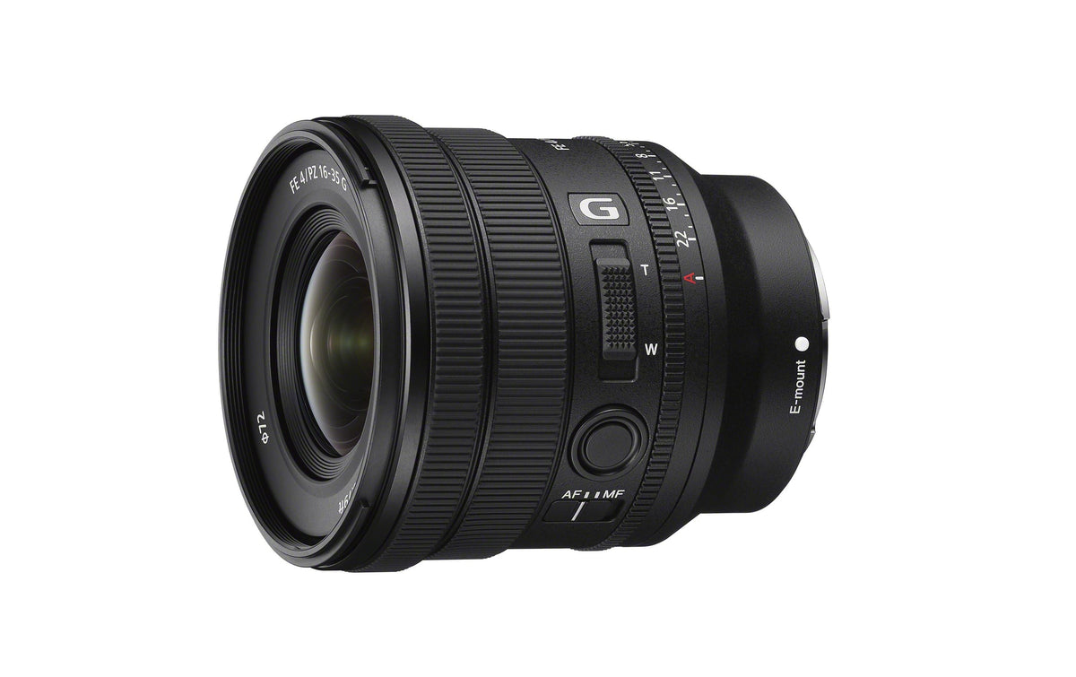 Sony FE PZ 16–35mm F4 G Weitwinkel-Objektiv – E-Mount für Vollformat – 72 mm Filter