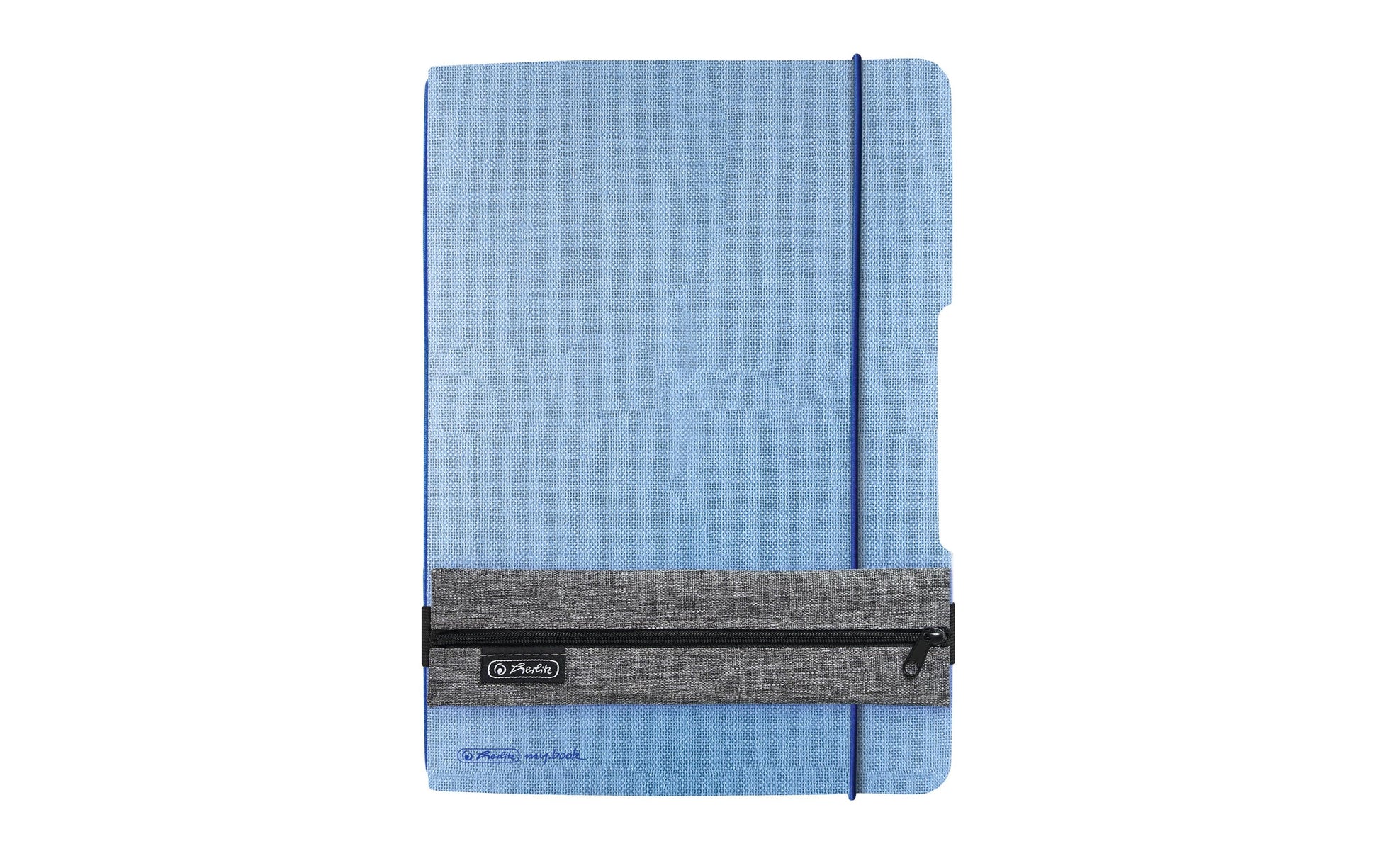 Herlitz Etui – grau – Stoff