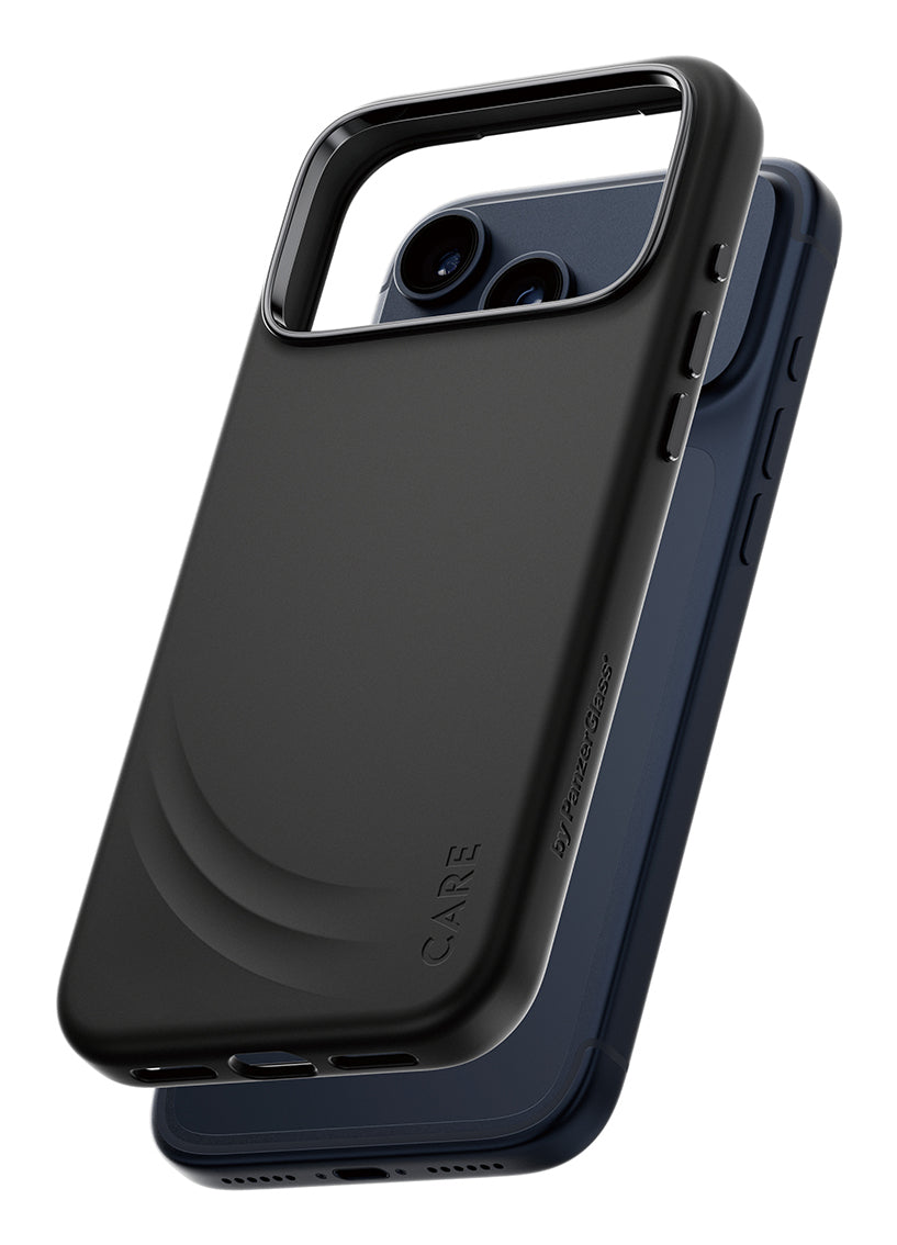 PanzerGlass Backcover Feature FLOW – für Apple iPhone 17 Pro Max – schwarz – Silikon, MagSafe-kompatibel