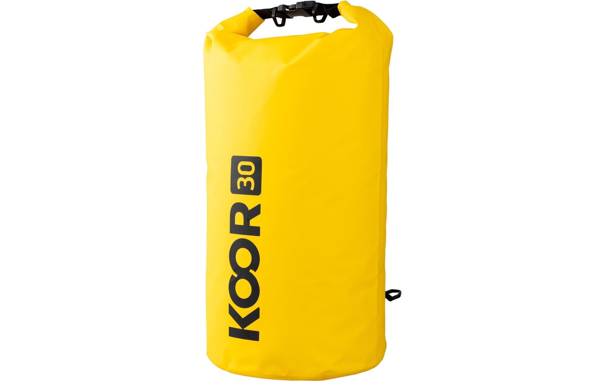 KOOR Sporttasche Dry Bag – 30 l, PVC, Gelb, 40,5 × 67 × 23 cm