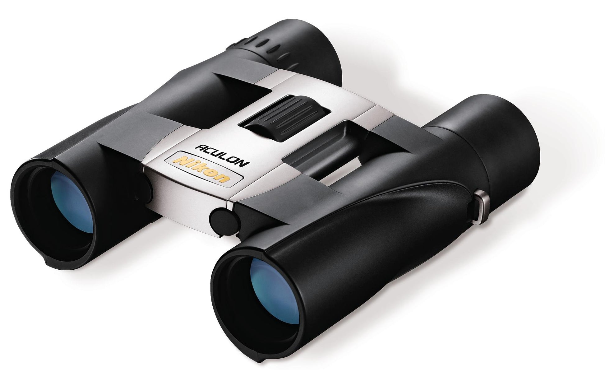 Nikon Kompaktfernglas Aculon A30 – 10×25 mm, schwarz-silber