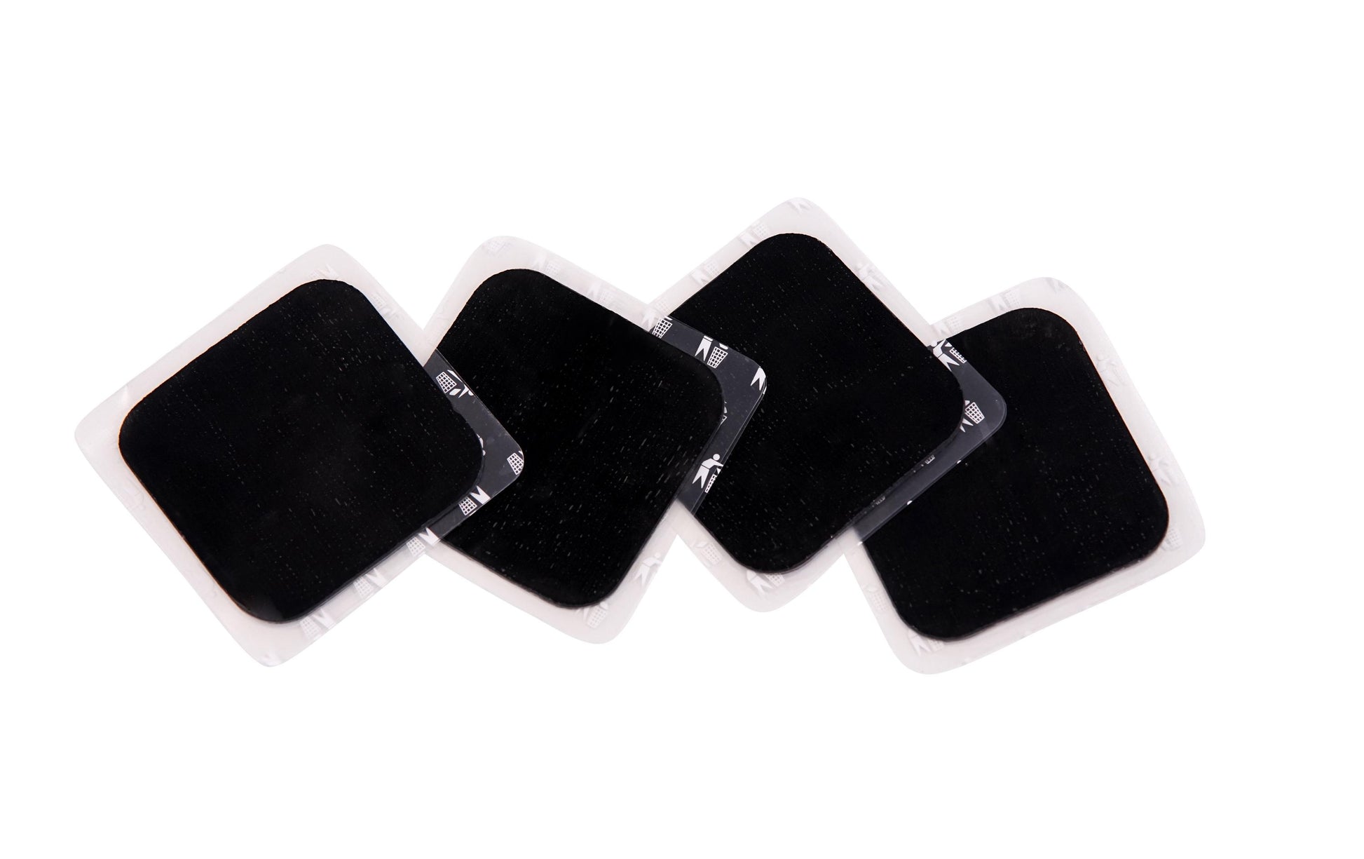 Compex Elektroden-Set – 4 Stk – schwarz
