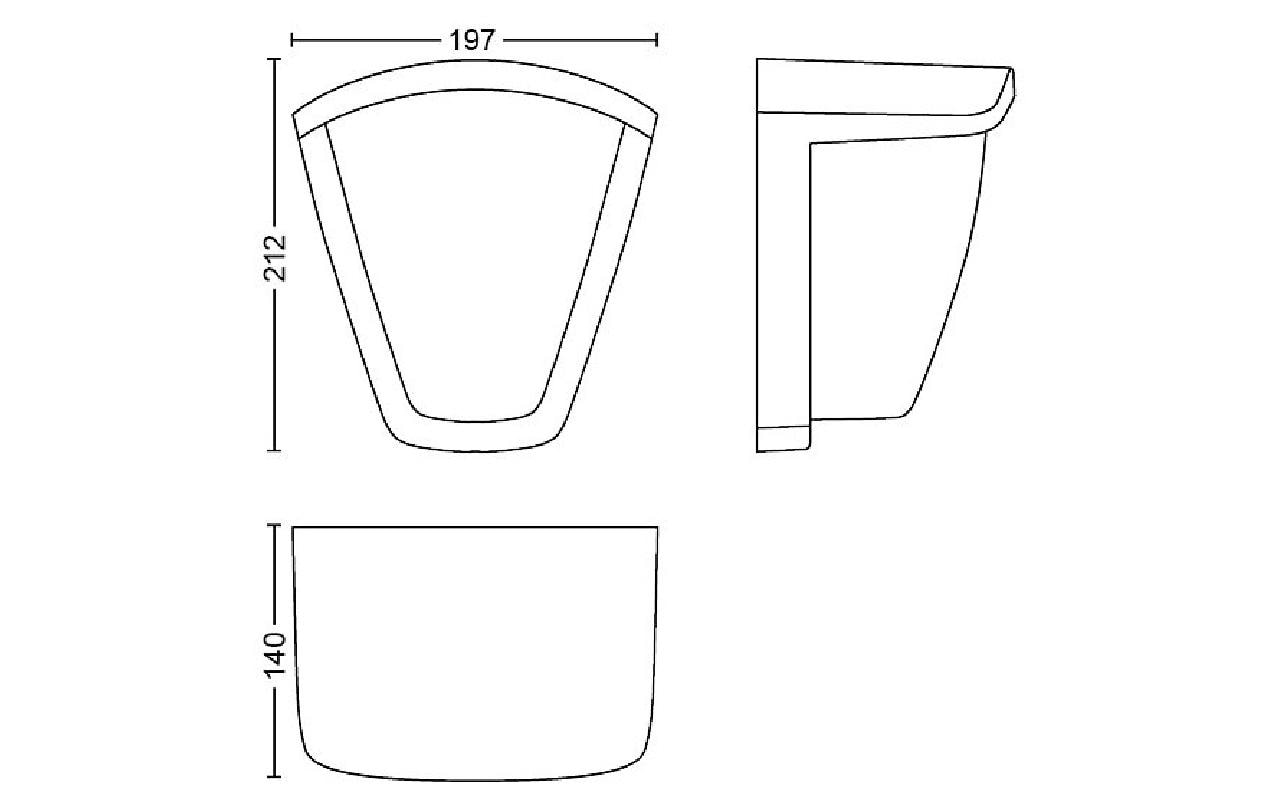 Philips by Signify Philips Aussenwandleuchte Kiskadee – 8,2×11,8 cm, 42 W – IP44 – Netzbetrieb – dimmbar – Anthrazit, Aluminium