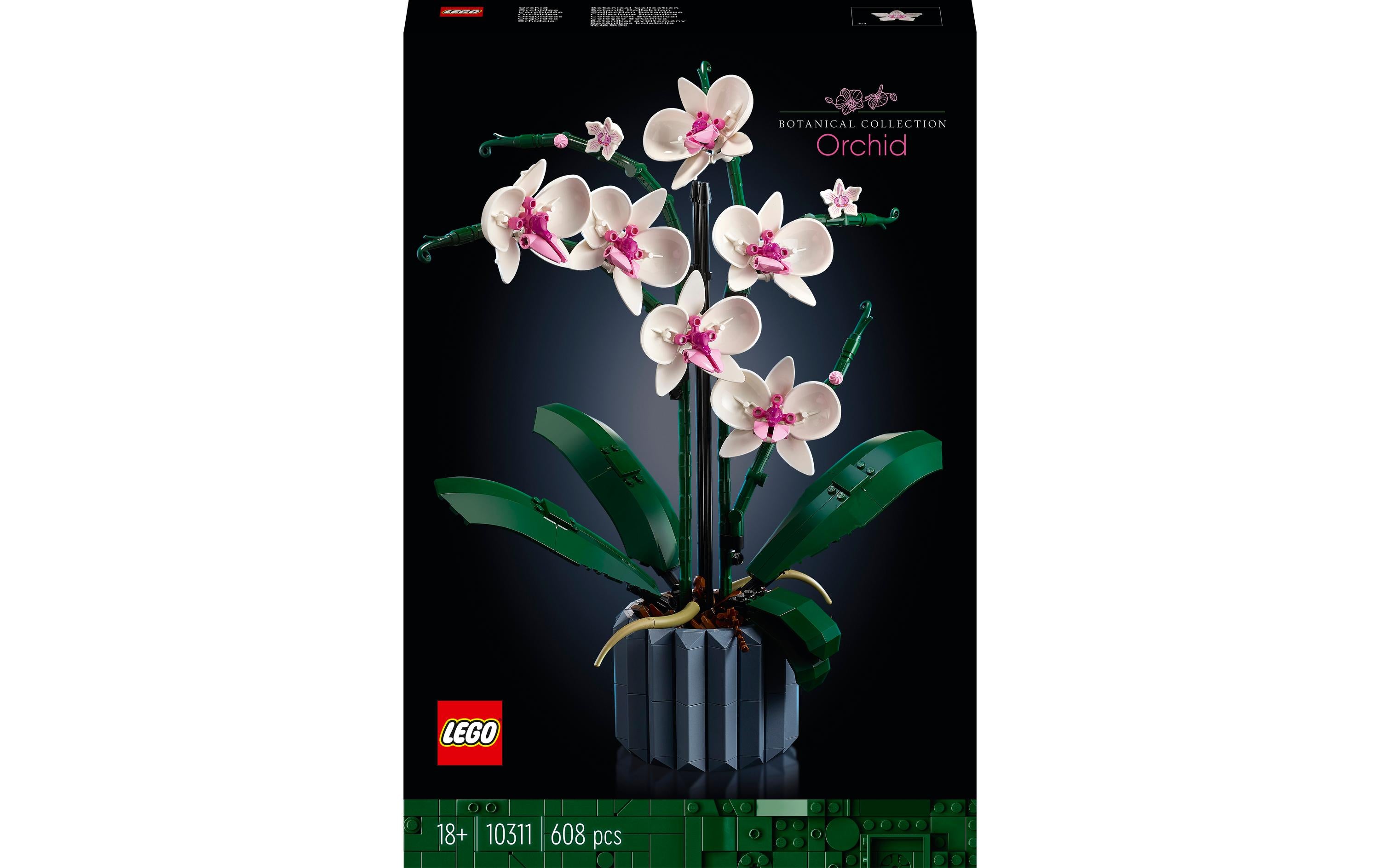 LEGO 10311 3D Puzzle – Icons – 608 Teile – 30 × 39 × 24 cm – ab 18 Jahren