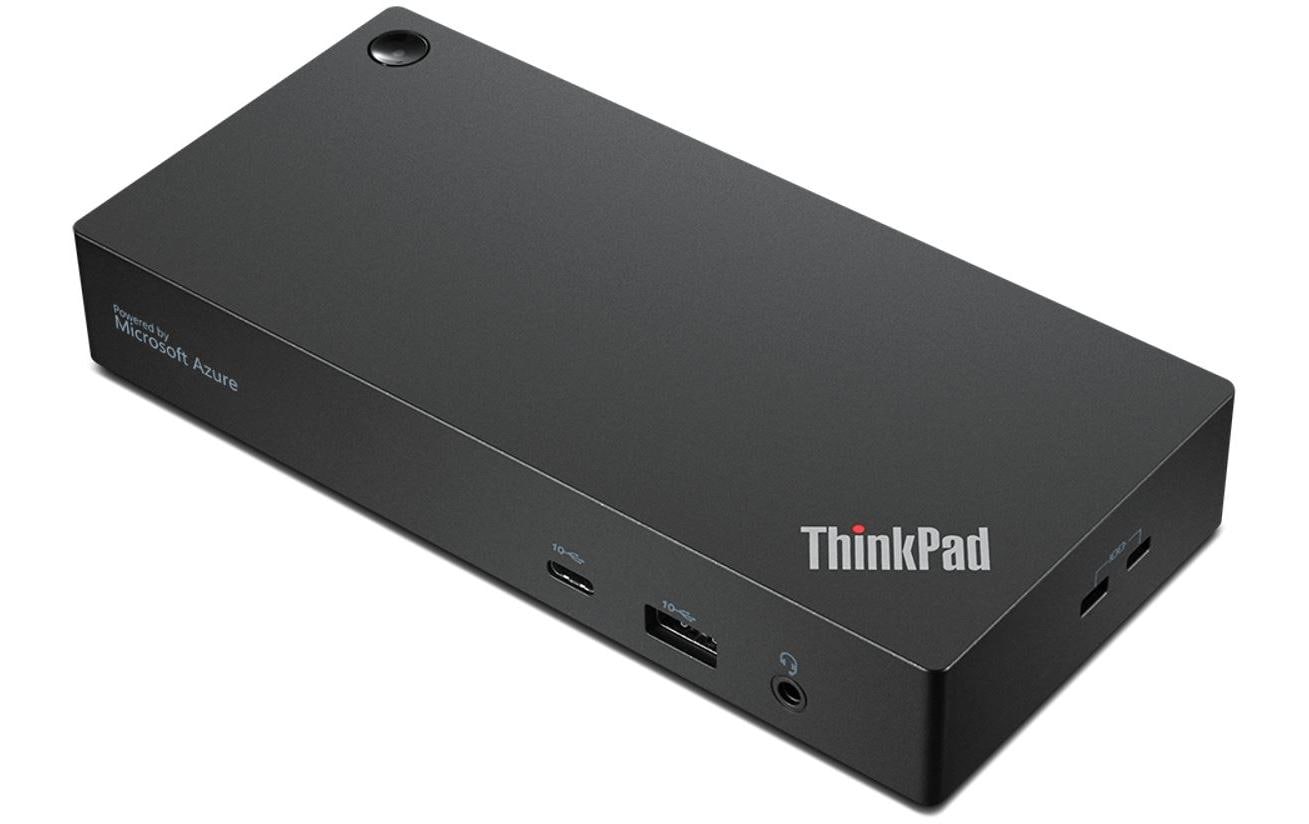 Lenovo Dockingstation – Thunderbolt 4, 2× DP, 1× HDMI, 4× USB-A, 1× USB-C, 100 W PD, GbE, für Windows