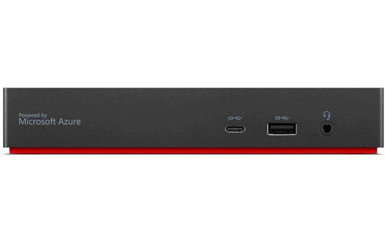 Lenovo Dockingstation – Thunderbolt 4, 2× DP, 1× HDMI, 4× USB-A, 1× USB-C, 100 W PD, GbE, für Windows