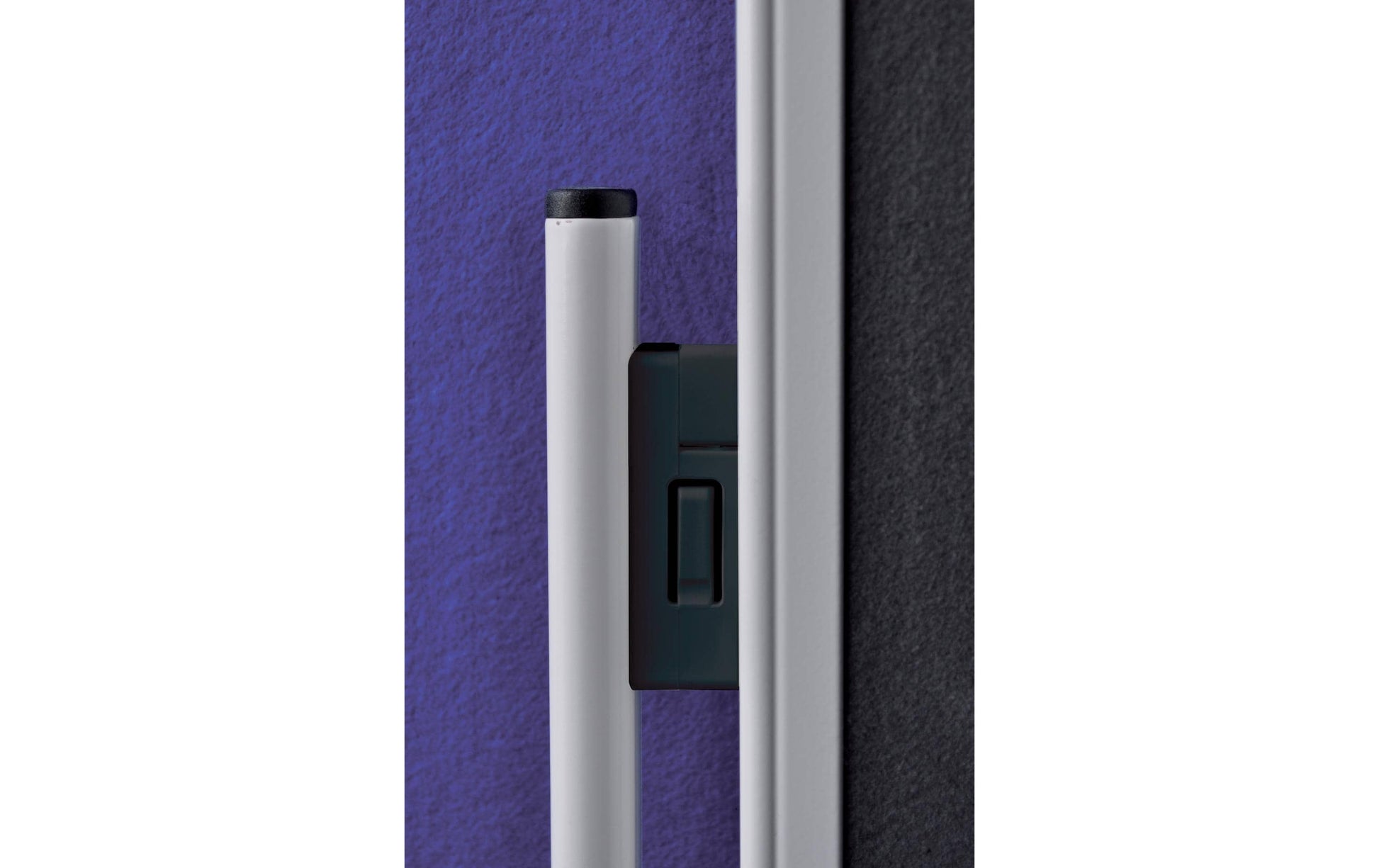 Franken Pinnwand – Filz, Alurahmen – 120 × 195 cm, Blau, ECO
