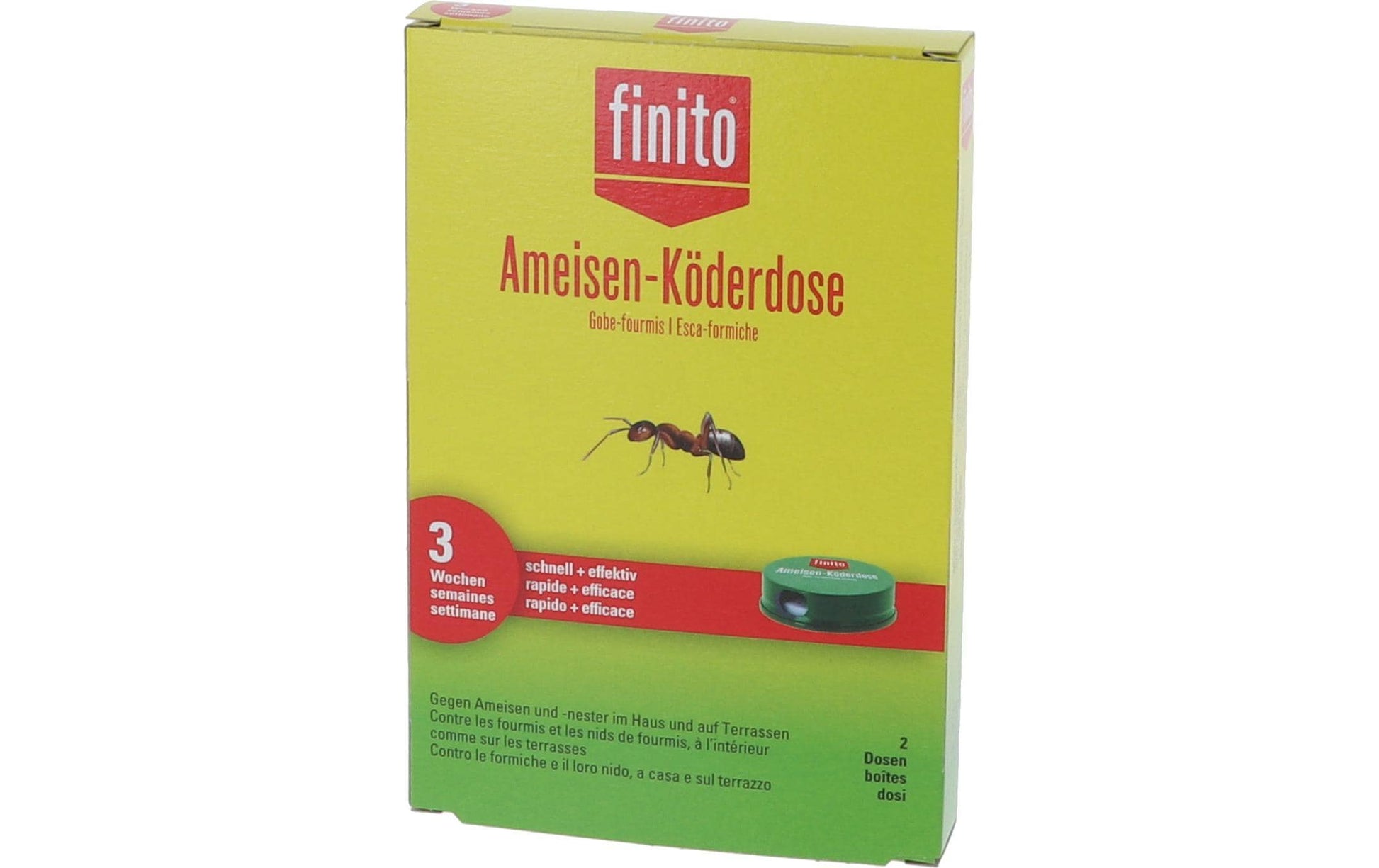 finito Insektenfalle – grün – 2 Stk. – für Ameisen