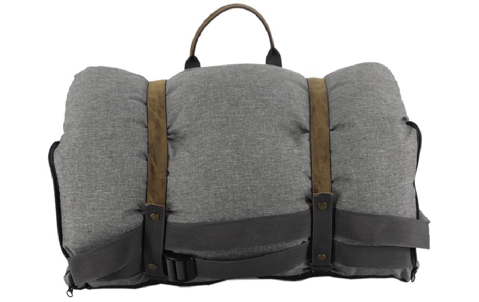 Nobby Autositz – waschbar bei 30 °C – für Hunde – 50×43×60 cm – hellgrau – Mikrofaser – Bena – 1 Stk.