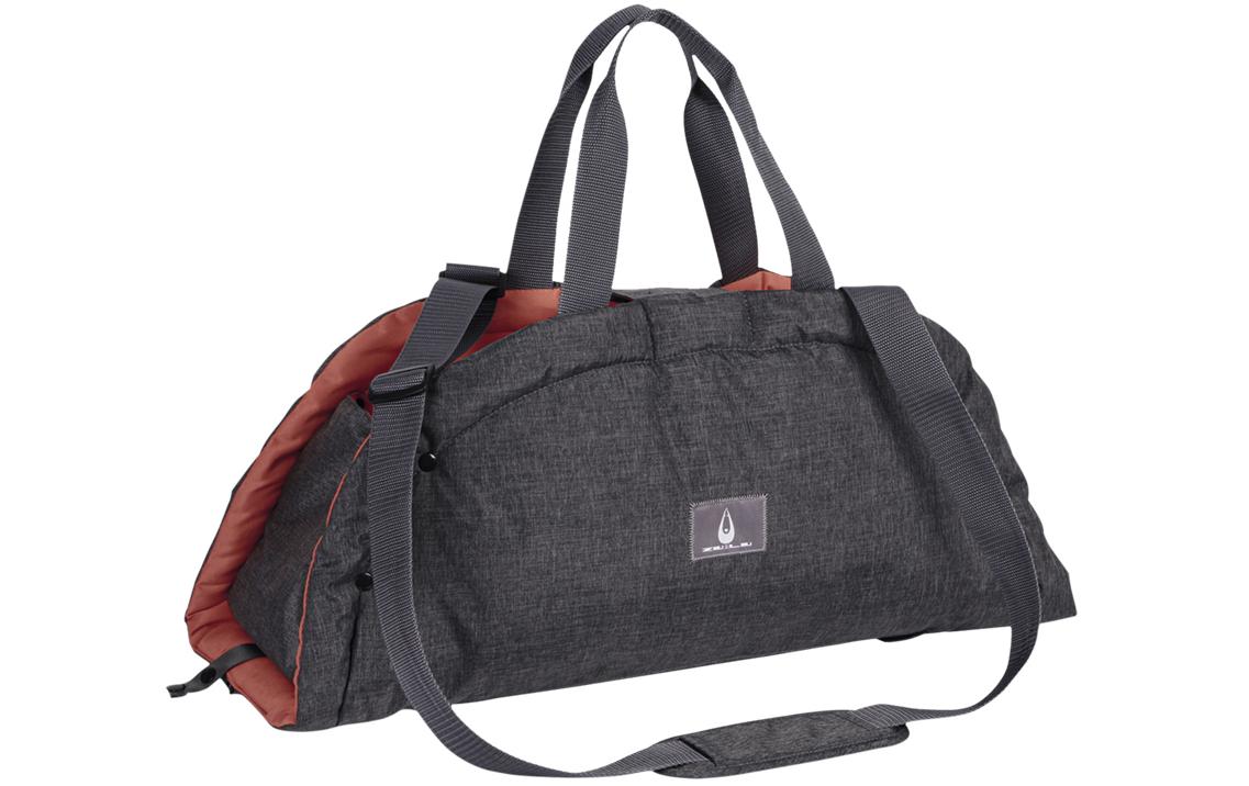 Nobby Weicher Haustierträger – für Katze, Hund – bis 8 kg, 69 × 22 × 28 cm – grau/terracotta