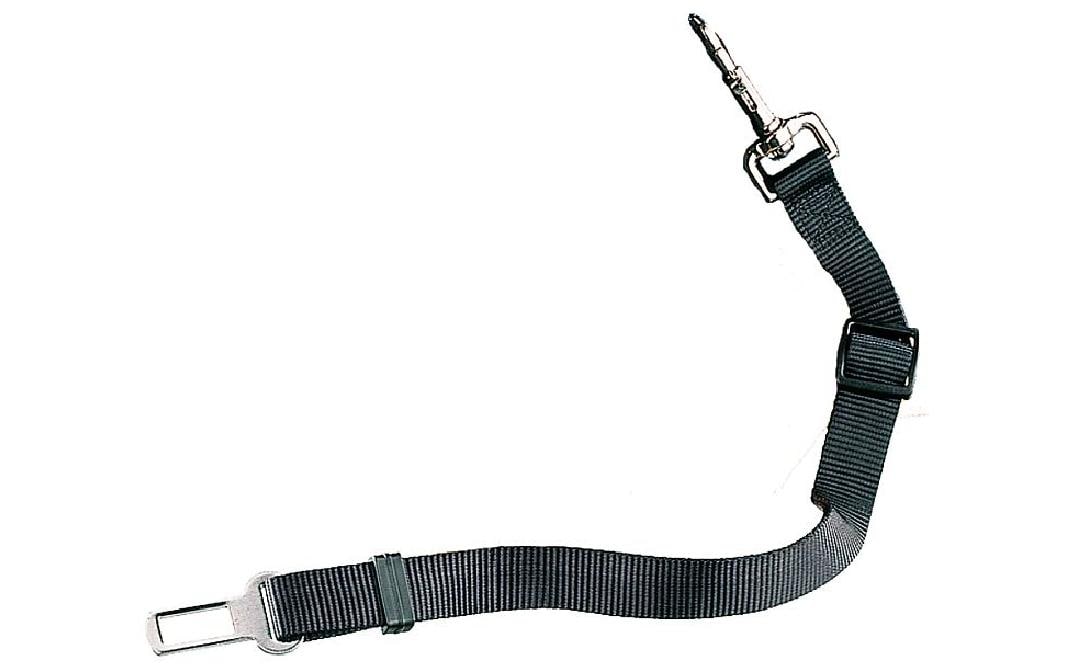 Nobby Sicherheitsgurtleine – verstellbar – für Hund – 78 cm, 2,5 cm breit – schwarz
