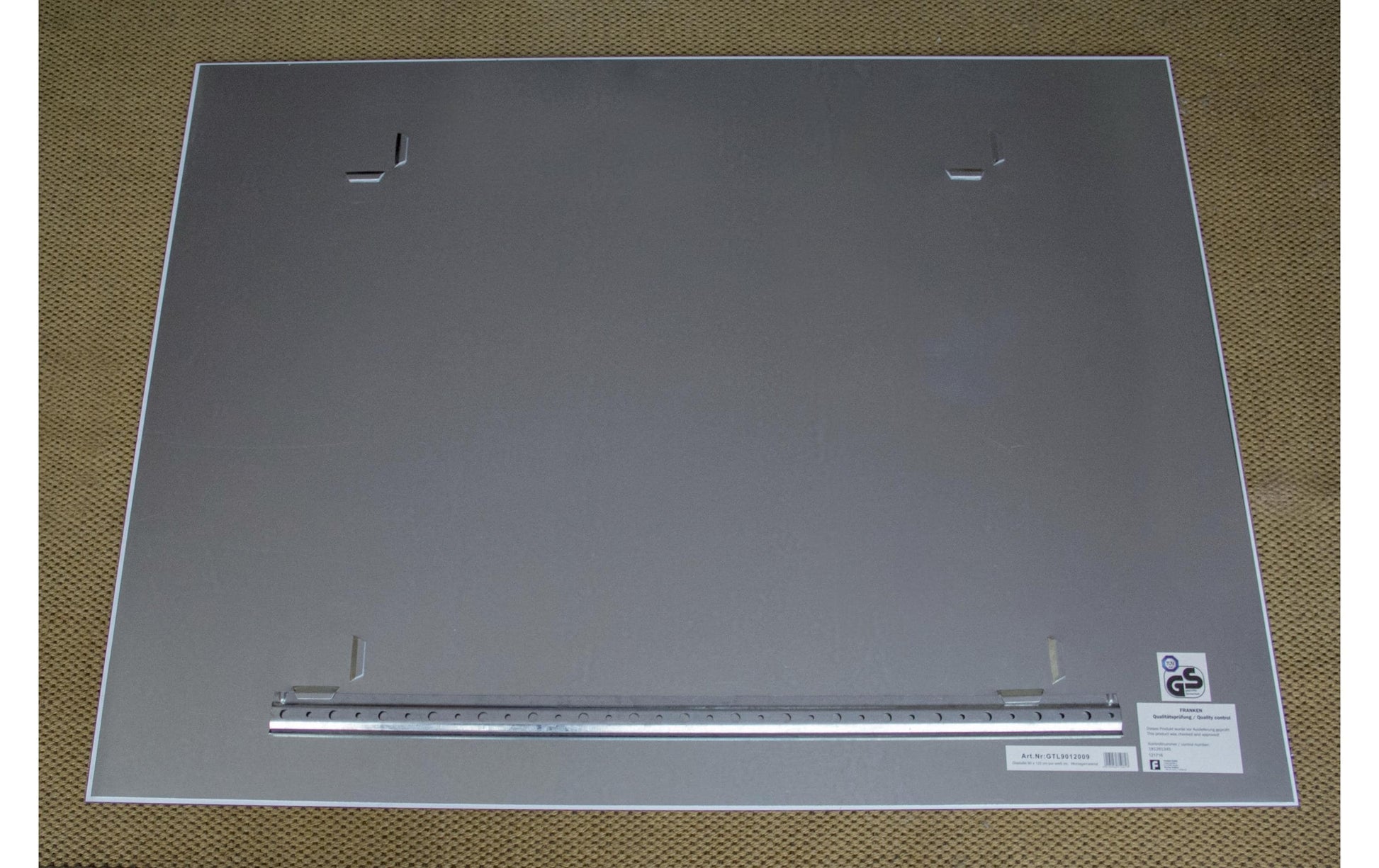 Franken Whiteboard – 240 × 120 cm, Glas, Wandmontage