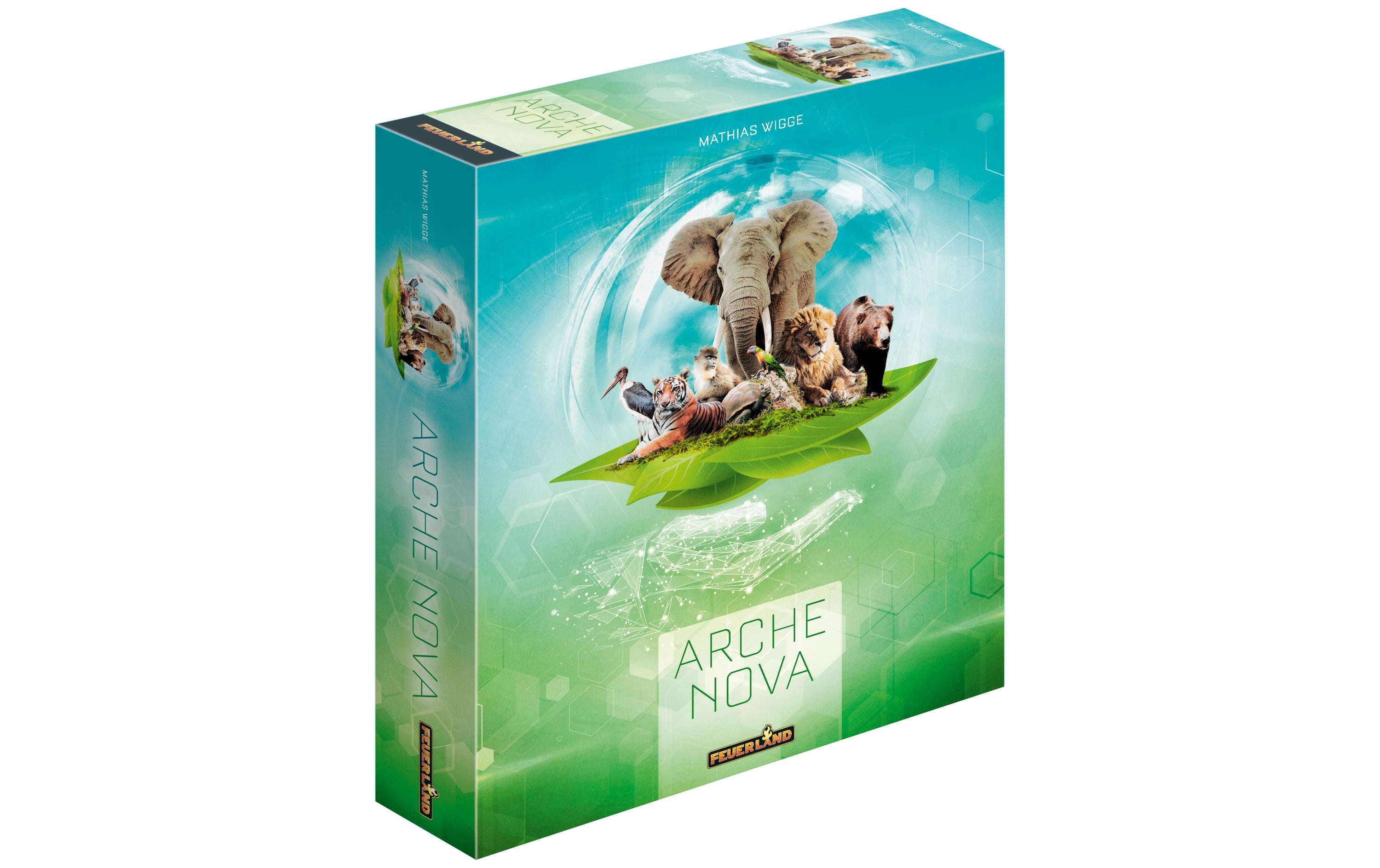 Feuerland Arche Nova – Strategiespiel, 1–4 Spieler, ab 14 Jahren, 150 Min., DE
