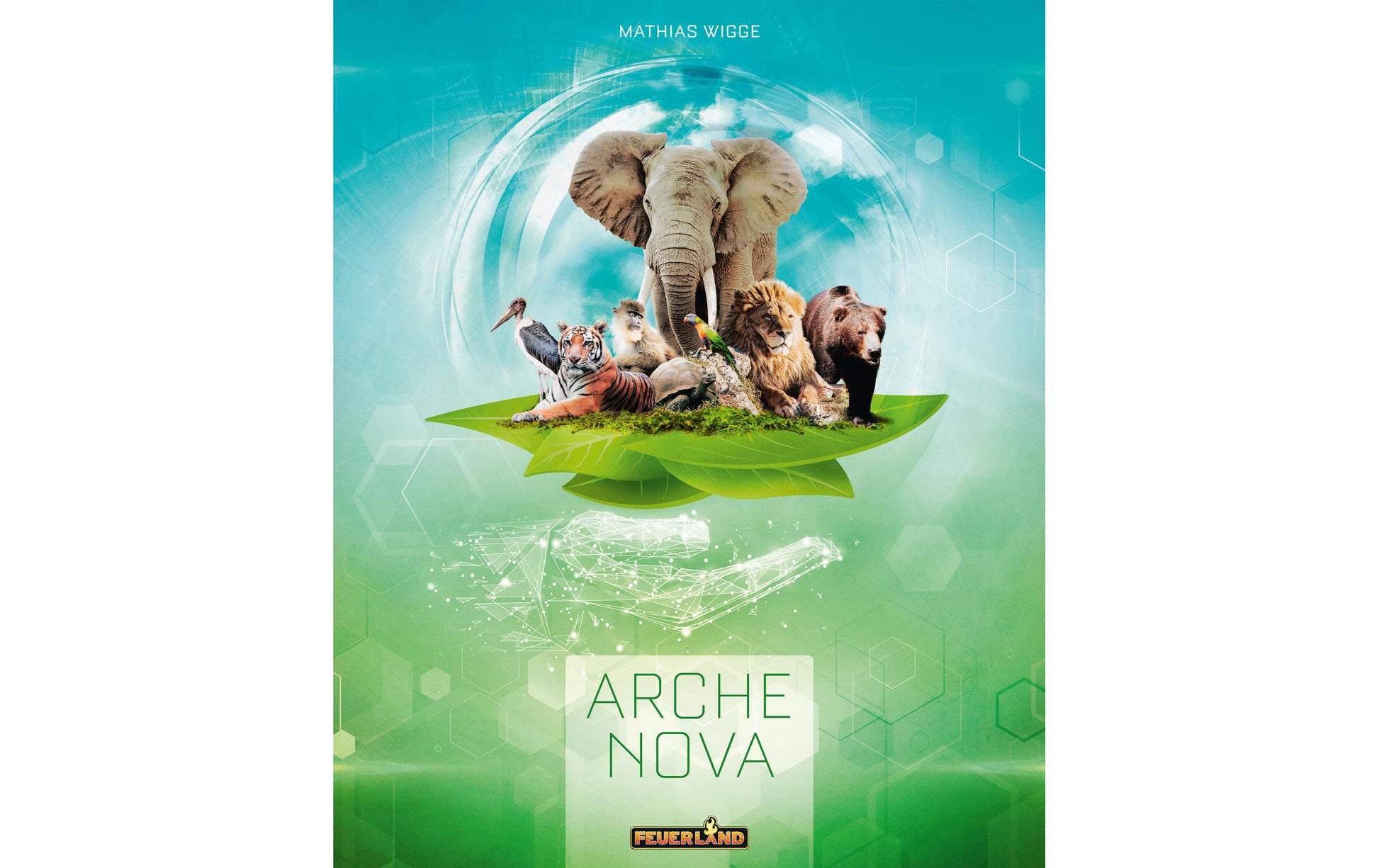 Feuerland Arche Nova – Strategiespiel, 1–4 Spieler, ab 14 Jahren, 150 Min., DE